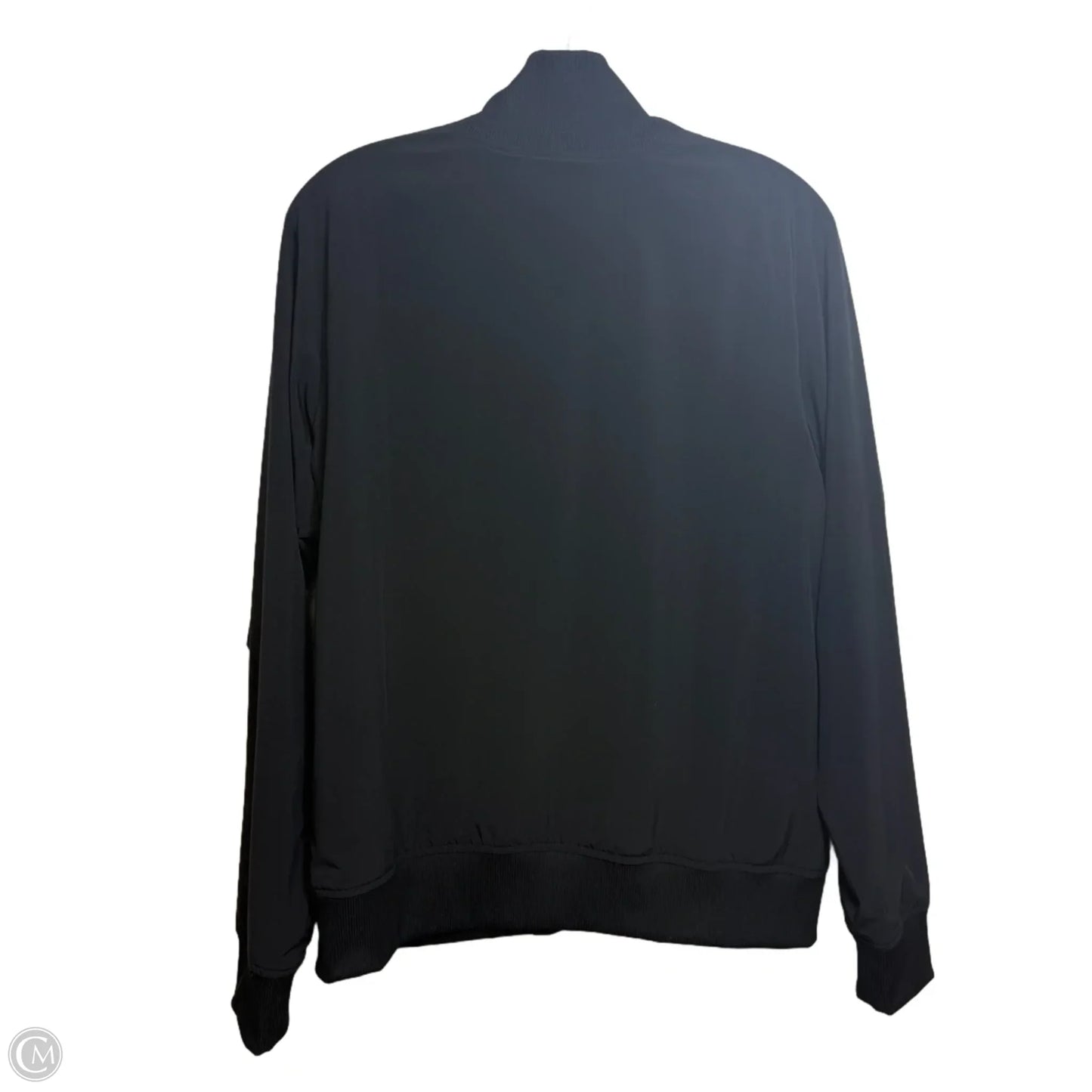 Athletic Jacket By Athleta In Black, Size: M