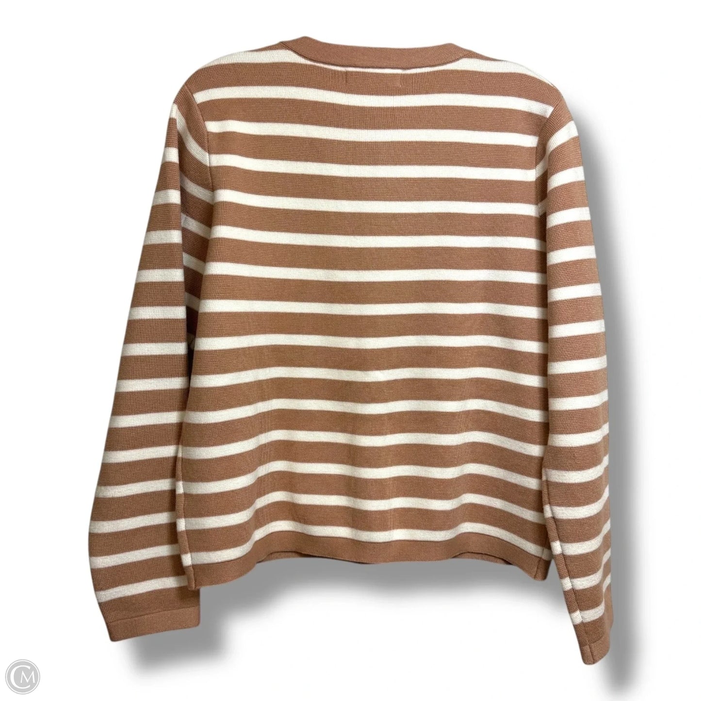 Cardigan By Anrabess In Striped Pattern, Size: M