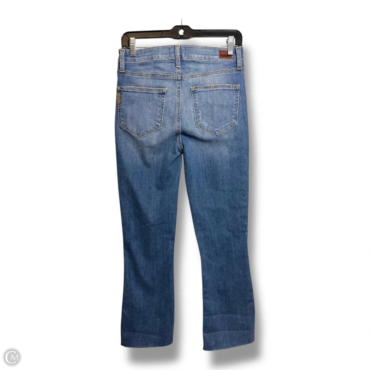 Jeans Boot Cut By Paige In Blue Denim, Size: 6