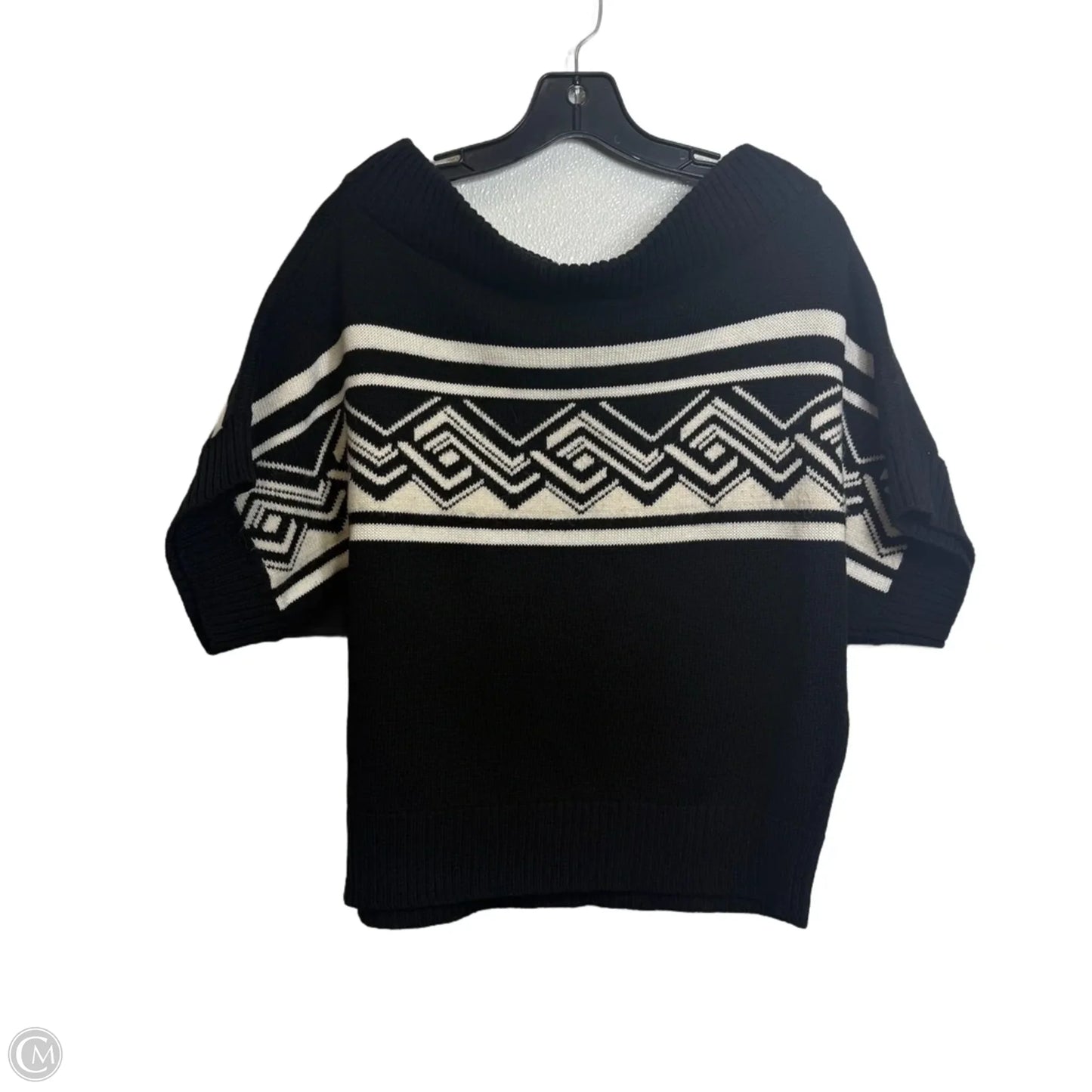 Sweater By White House Black Market In Black & White, Size: S