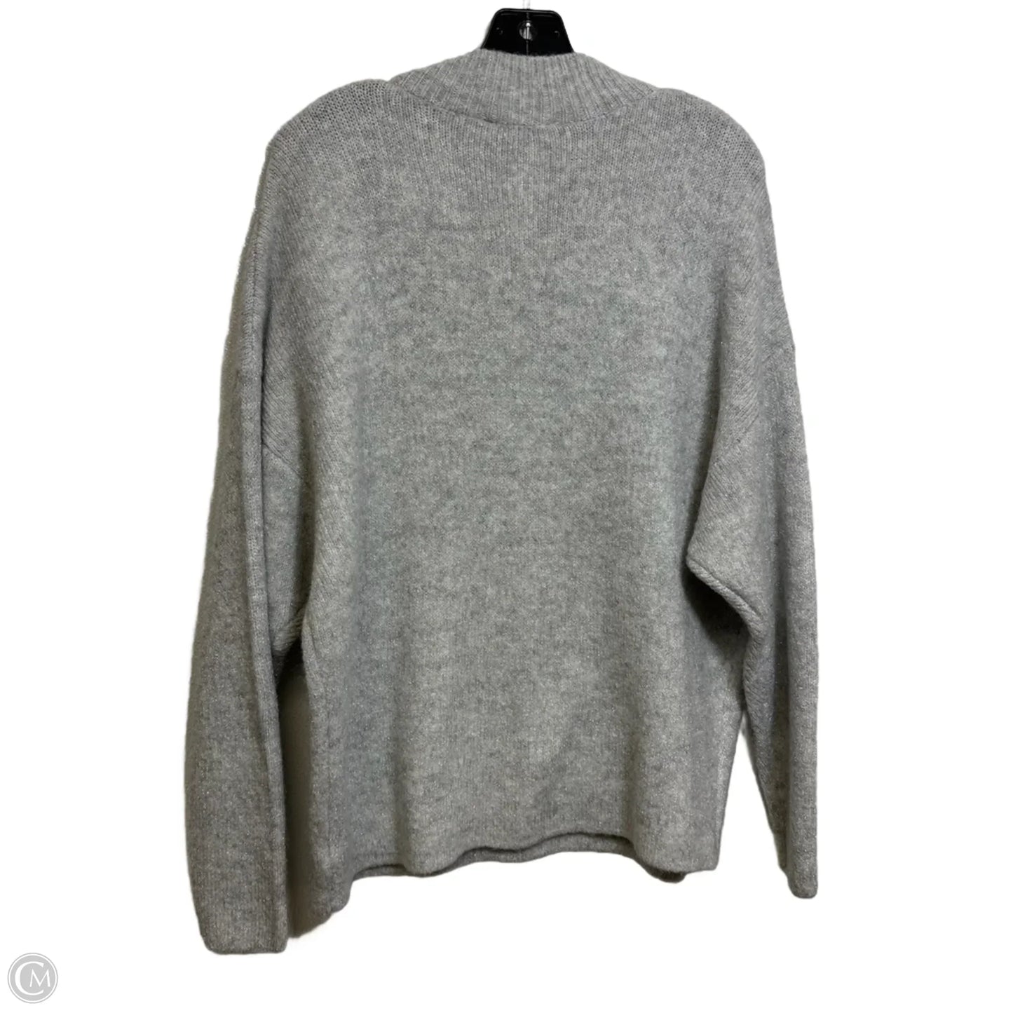 Sweater By Express In Silver, Size: S