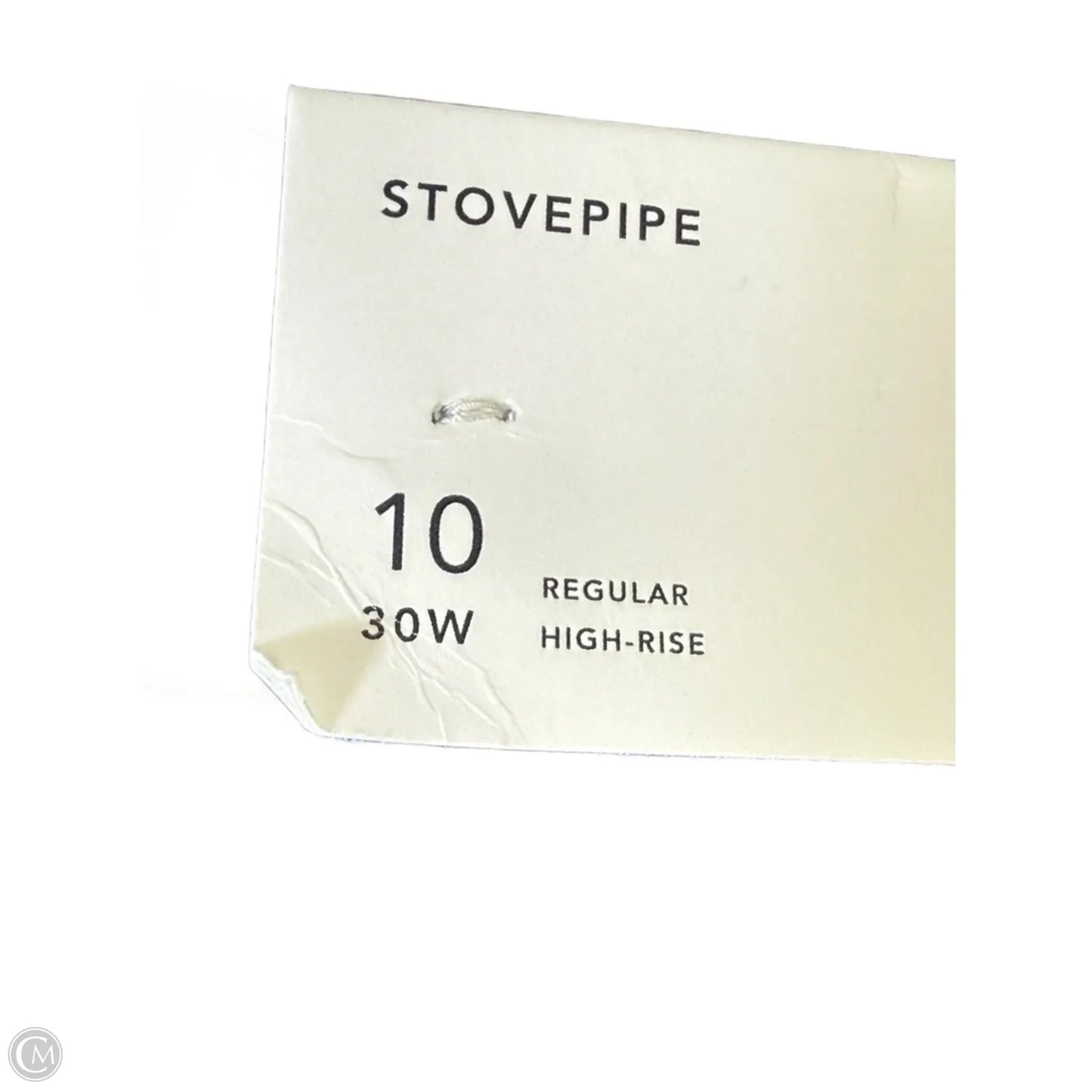 Stovepipe Jeans Boyfriend By American Eagle In Blue Denim, Size: 10