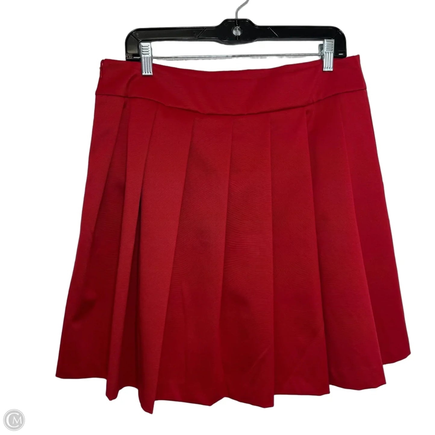 Skirt Mini & Short By Ann Taylor In Red, Size: 12
