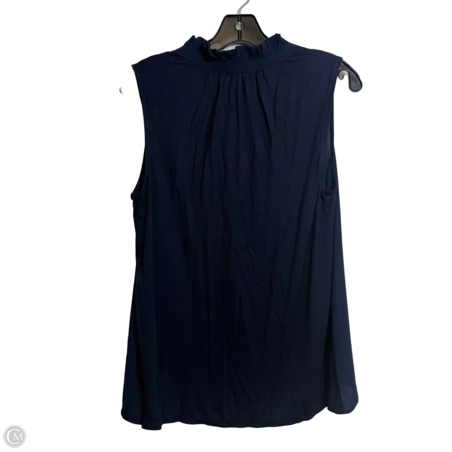 Top Sleeveless Basic By Loft In Navy, Size: M