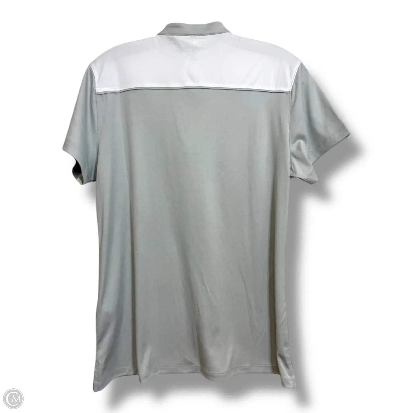 Golf Athletic Top Short Sleeve By Columbia In Grey, Size: L