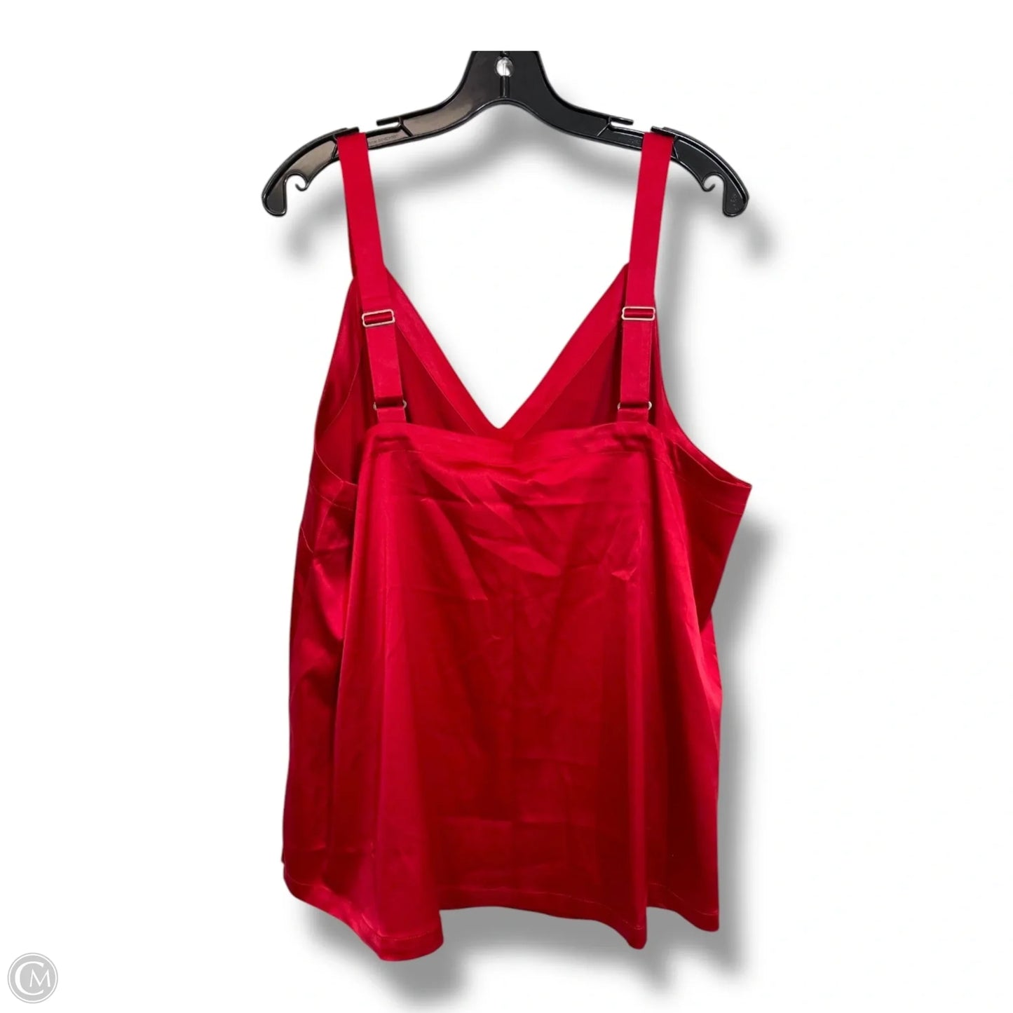 Top Sleeveless By Lane Bryant In Red, Size: 2x