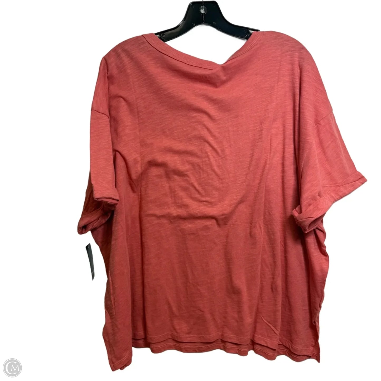 Top Short Sleeve By Torrid In Orange, Size: 1x