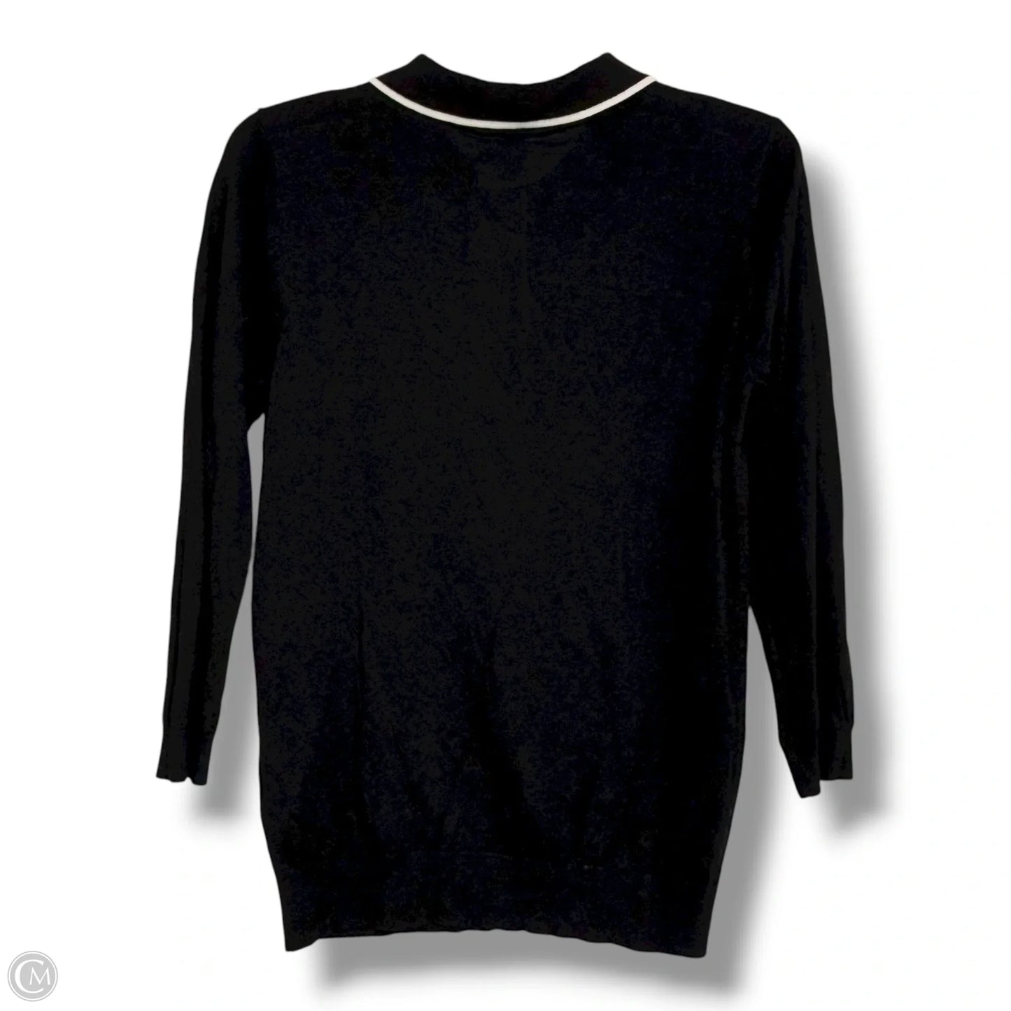 Top 3/4 Sleeve By Laurie Felt In Black, Size: Xs