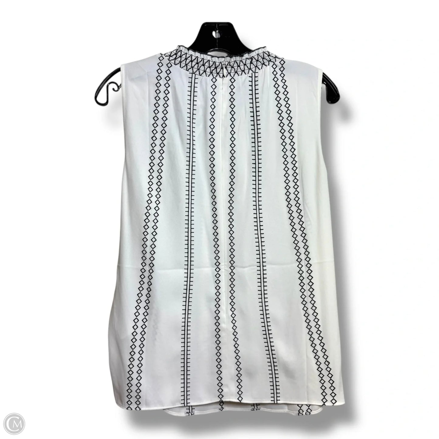 Top Sleeveless By White House Black Market In White, Size: 16