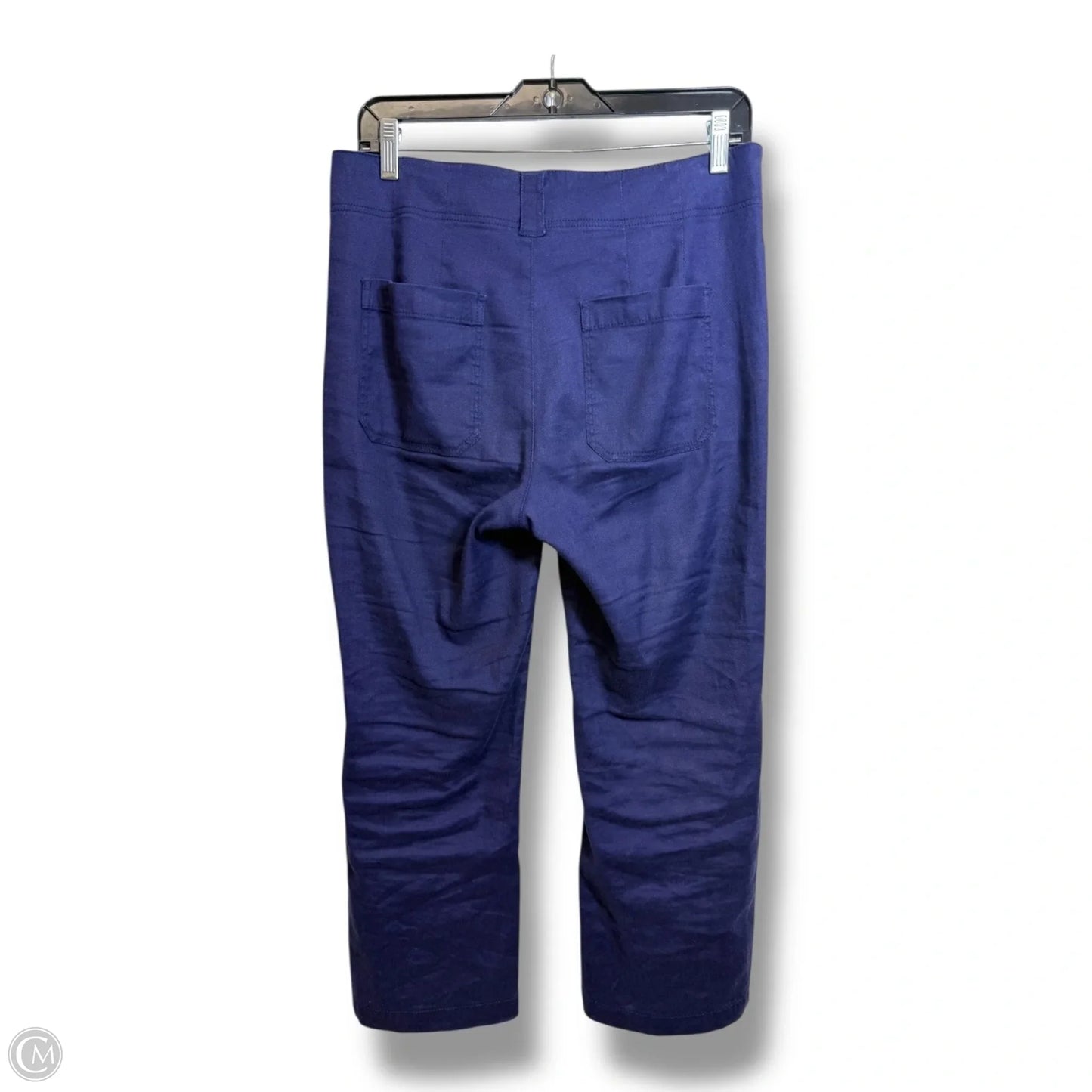Pants Cropped By Maeve In Navy, Size: 6