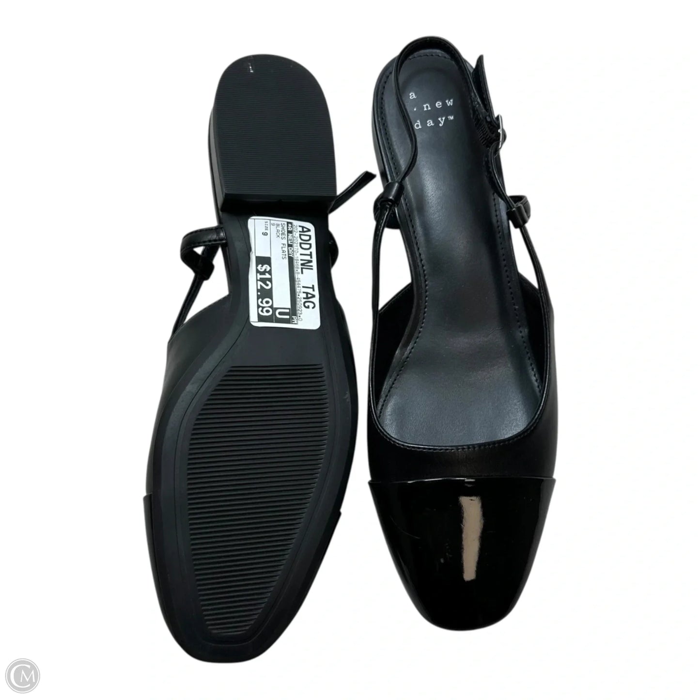 Shoes Flats By A New Day In Black, Size: 9