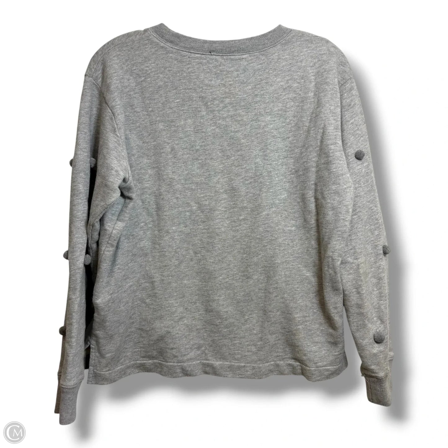 Sweatshirt Crewneck By J. Crew In Grey, Size: S