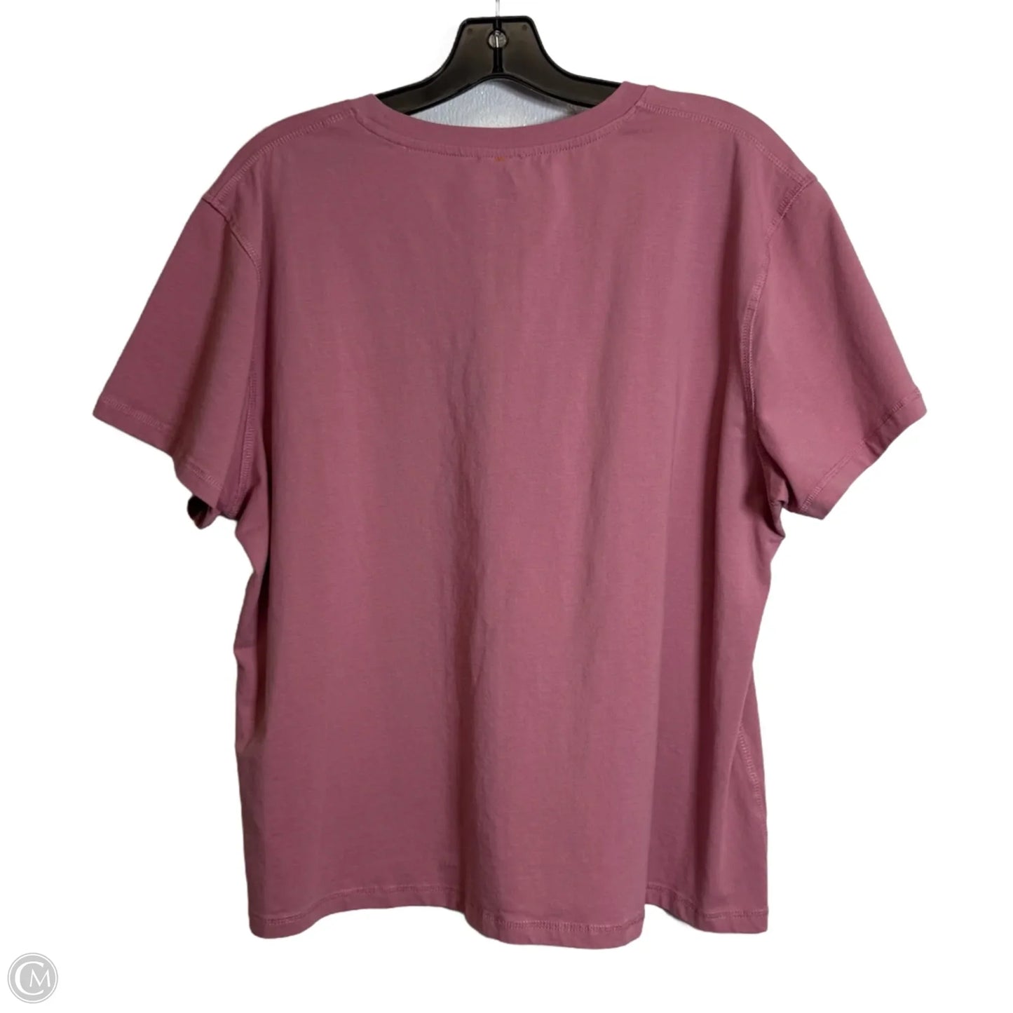 Top Short Sleeve By Cmc In Pink, Size: 3x