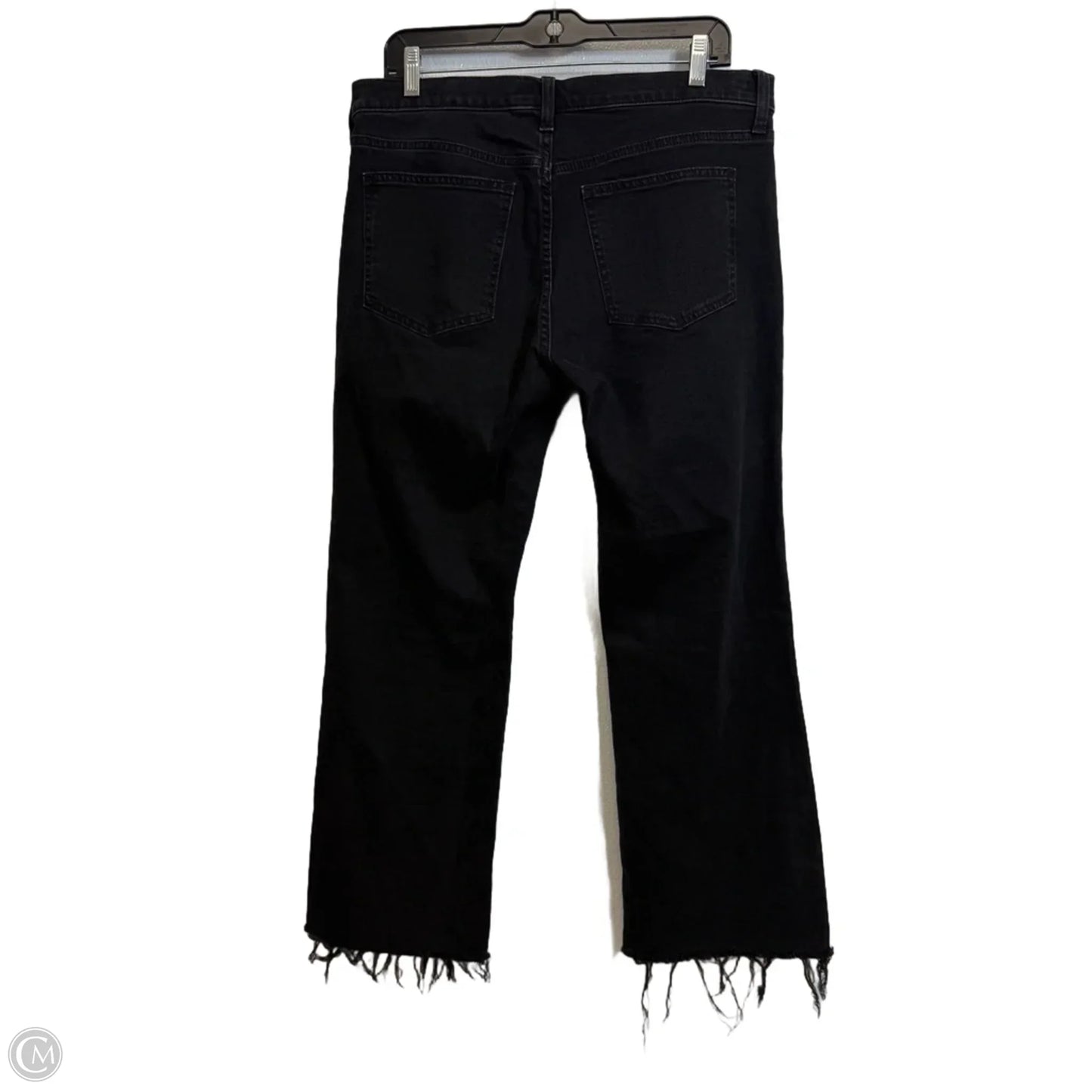 Jeans Flared By Gap In Black, Size: 12