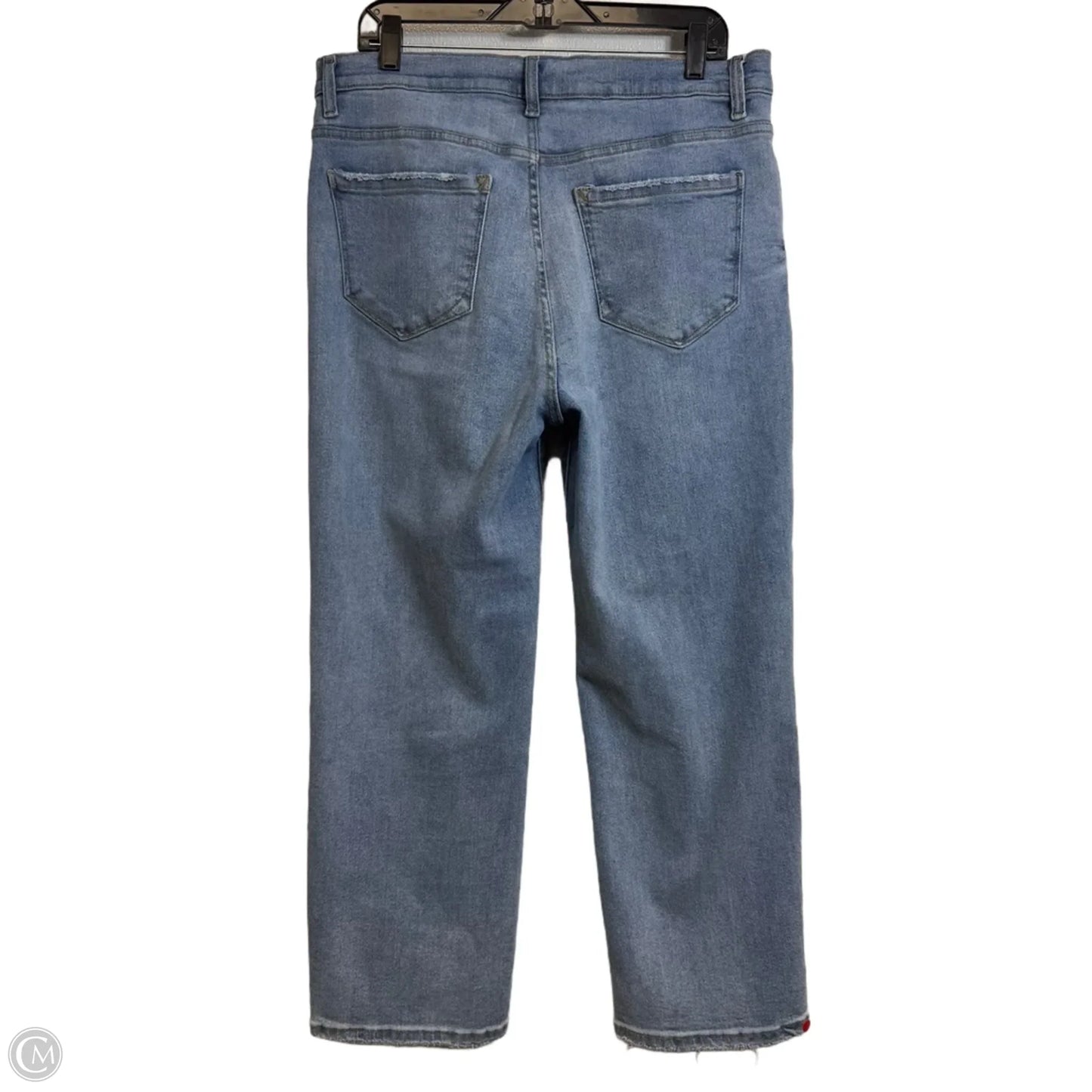 Jeans Straight By Kensie In Blue Denim, Size: 14