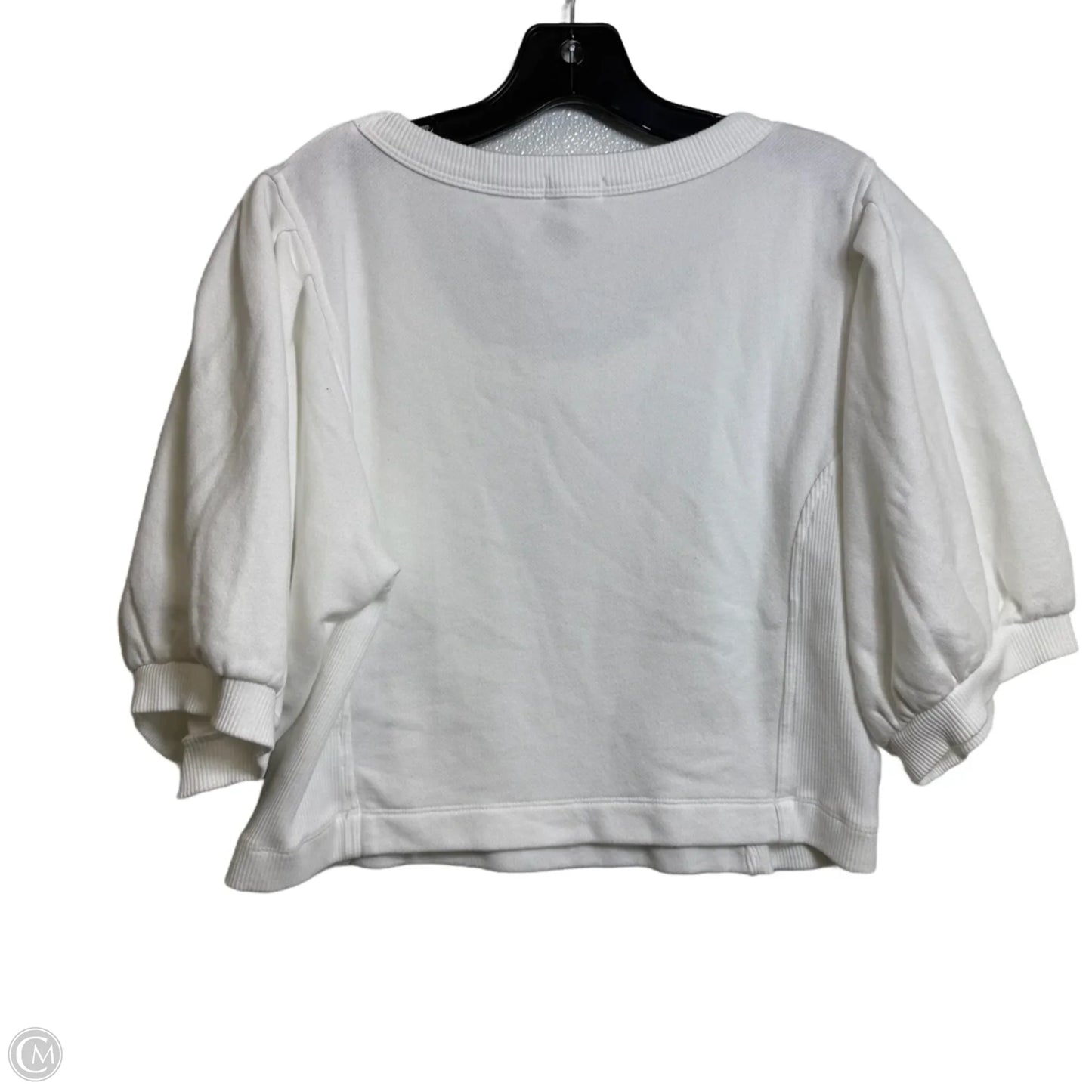 Top Short Sleeve By Aerie In White, Size: L