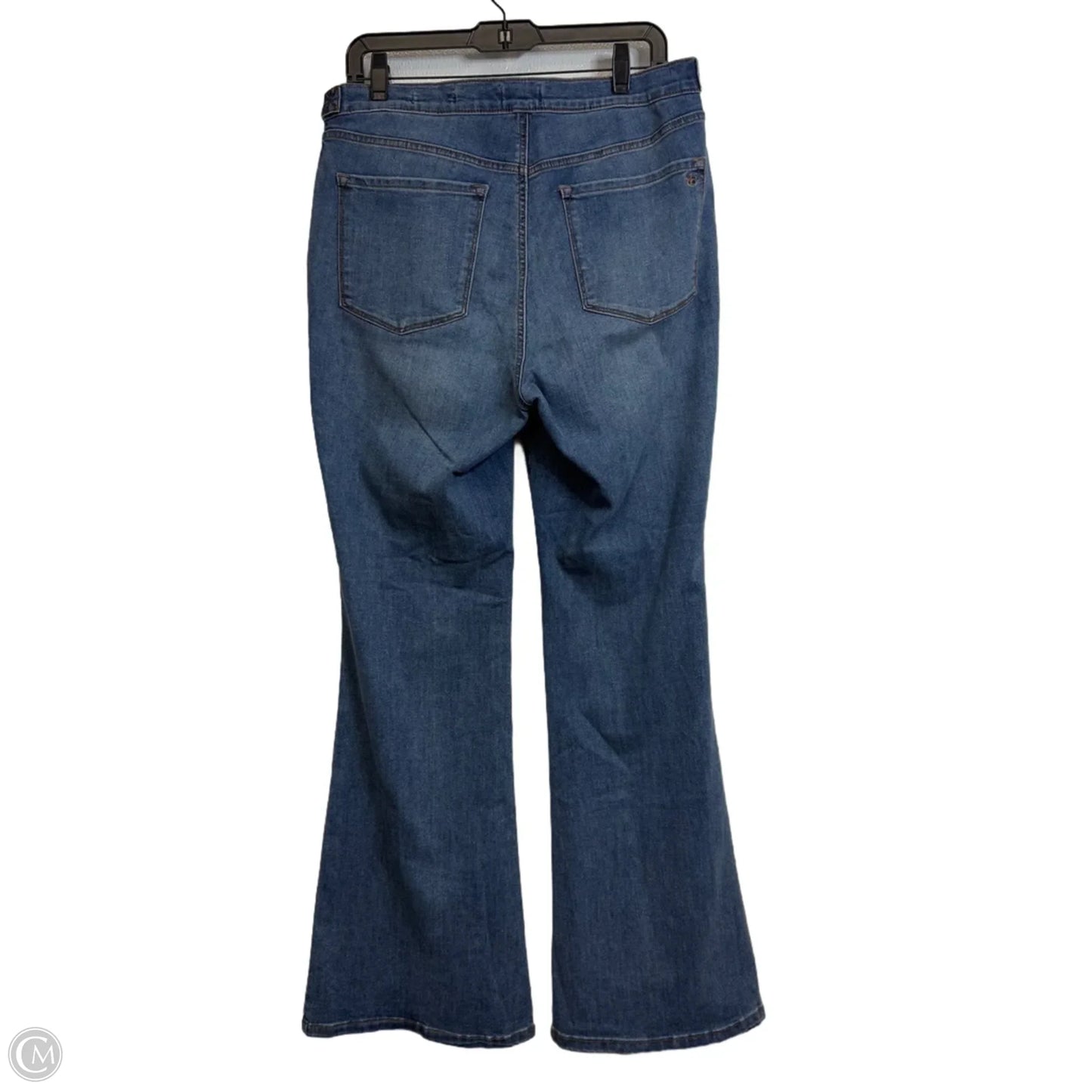 Jeans Flared By Jessica Simpson In Blue Denim, Size: 12