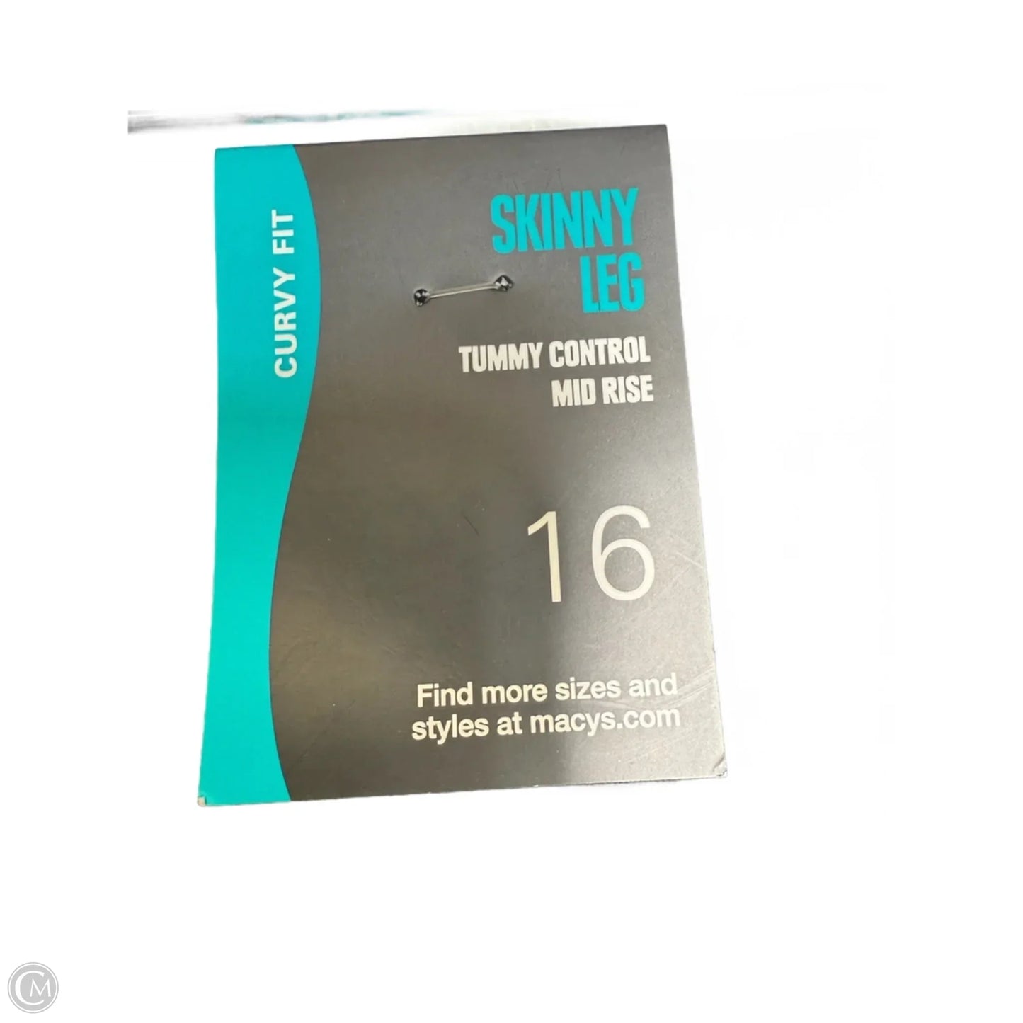 Jeans Skinny By Style And Company In Black, Size: 16