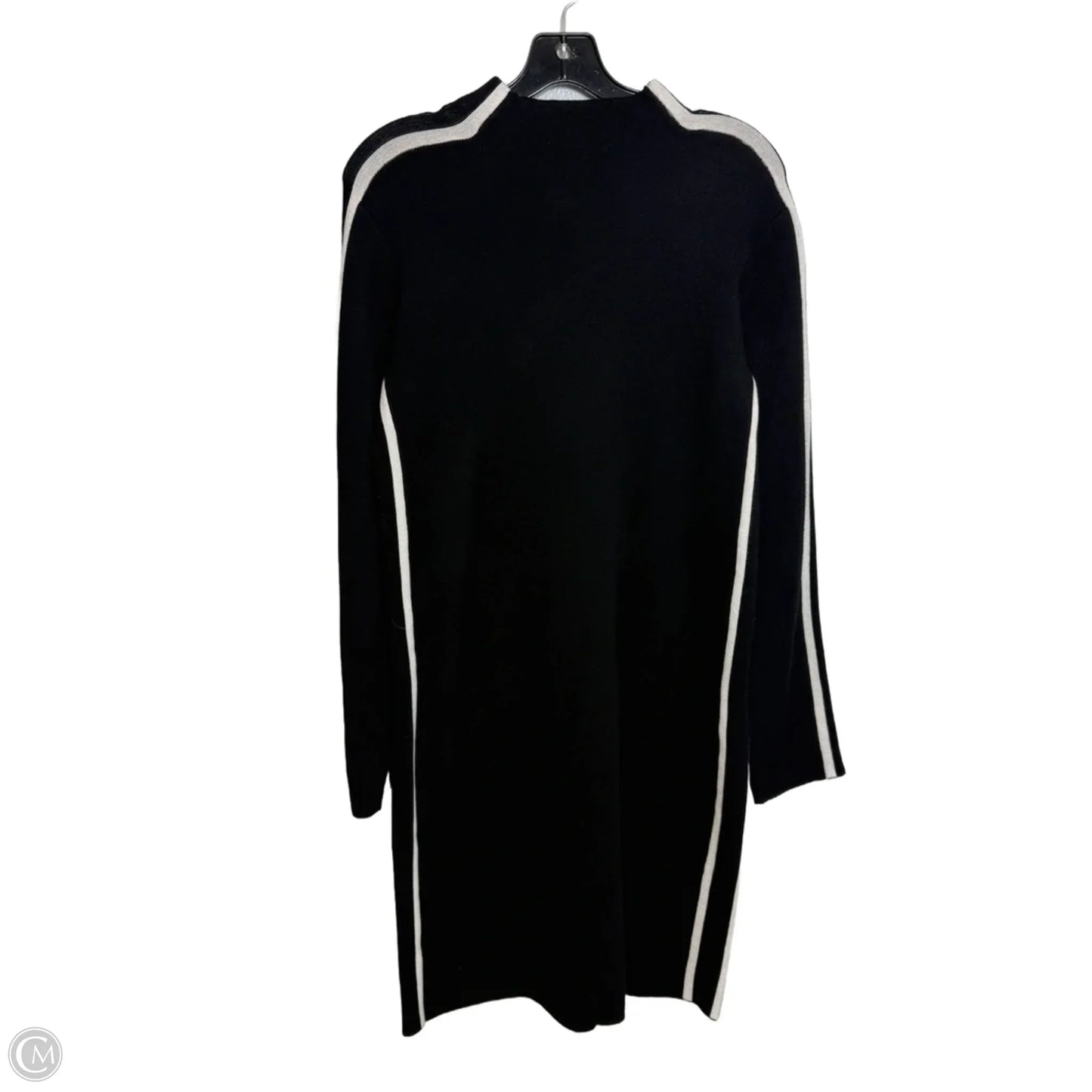 Dress Sweater By Saks Fifth Avenue In Black, Size: M