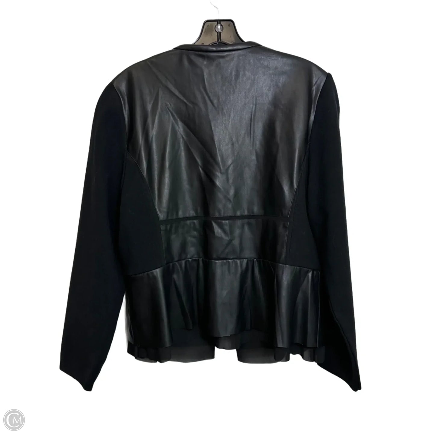 Jacket Other By Chicos In Black, Size: L