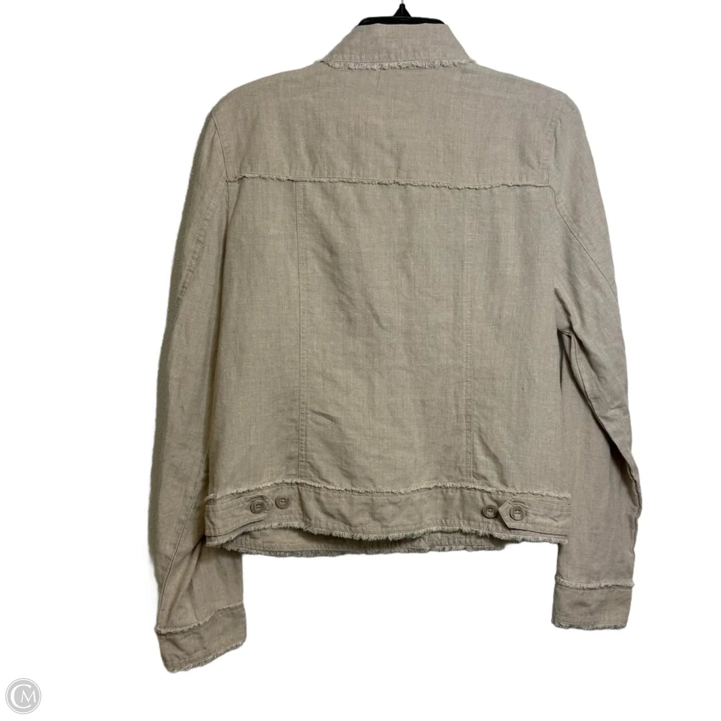 Top Long Sleeve By Tommy Bahama In Tan, Size: L