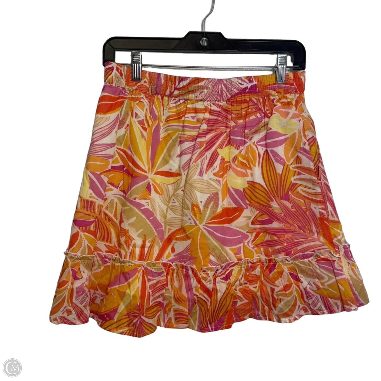 Skirt Mini & Short By C And C In Tropical Print, Size: M