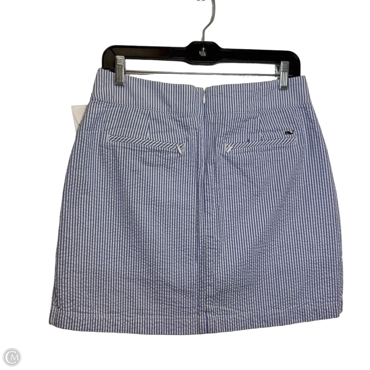 Skort By Vineyard Vines In Blue & White, Size: S