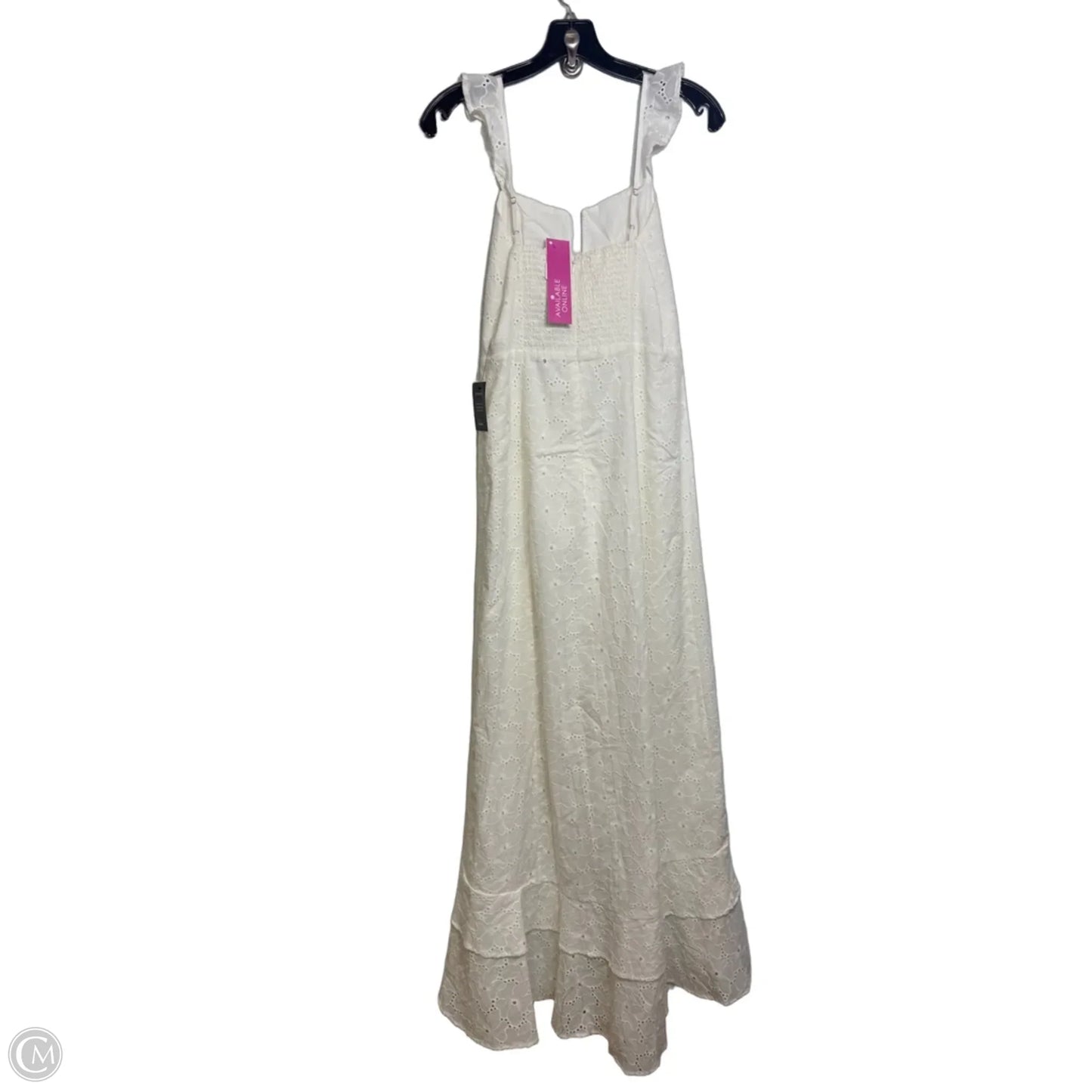 Dress Casual Maxi By Lulus In White, Size: S