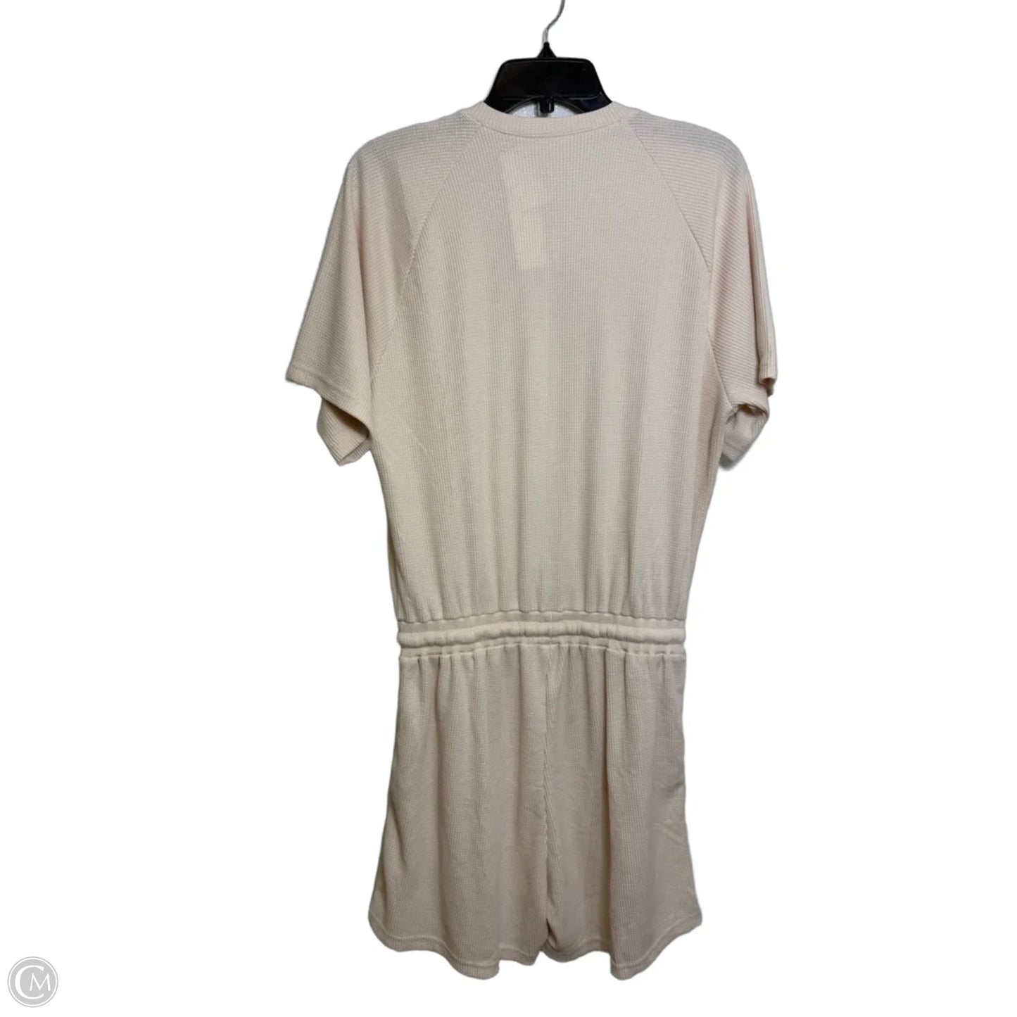Romper By Clothes Mentor In White, Size: L