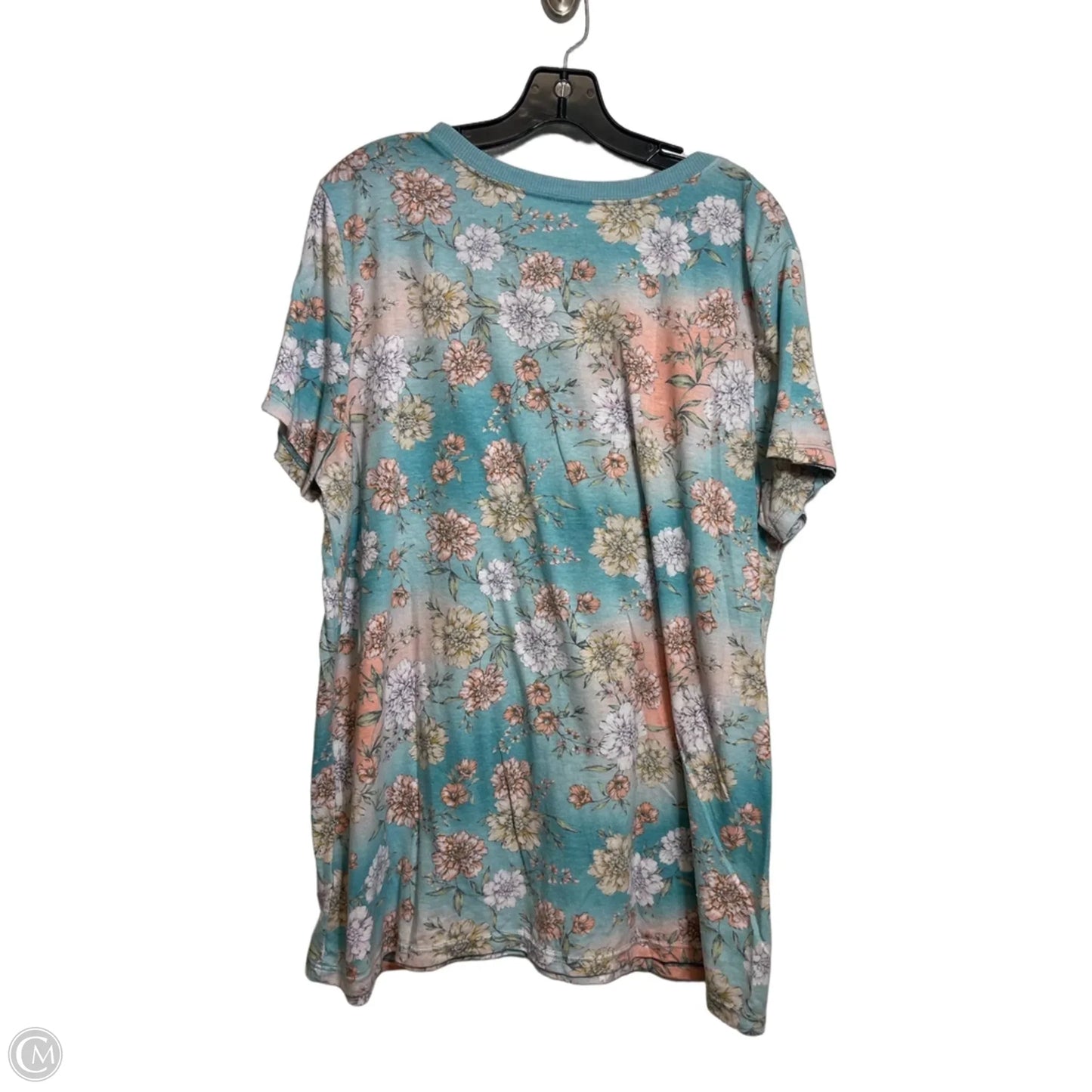 Top Short Sleeve By Torrid In Floral Print, Size: 2x