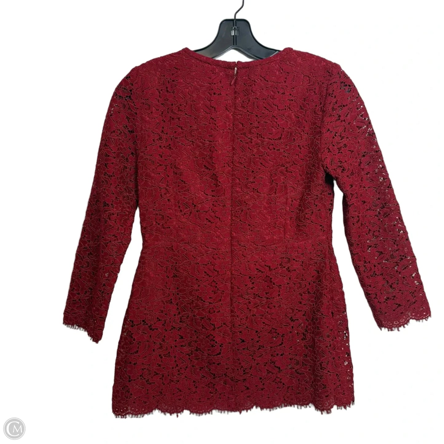 Top Long Sleeve Basic By Boden In Red, Size: S