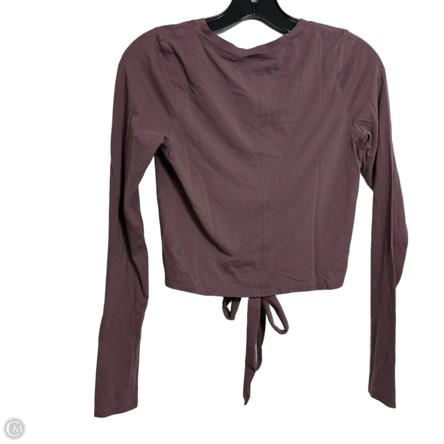 Top Long Sleeve By Lululemon In Purple, Size: S