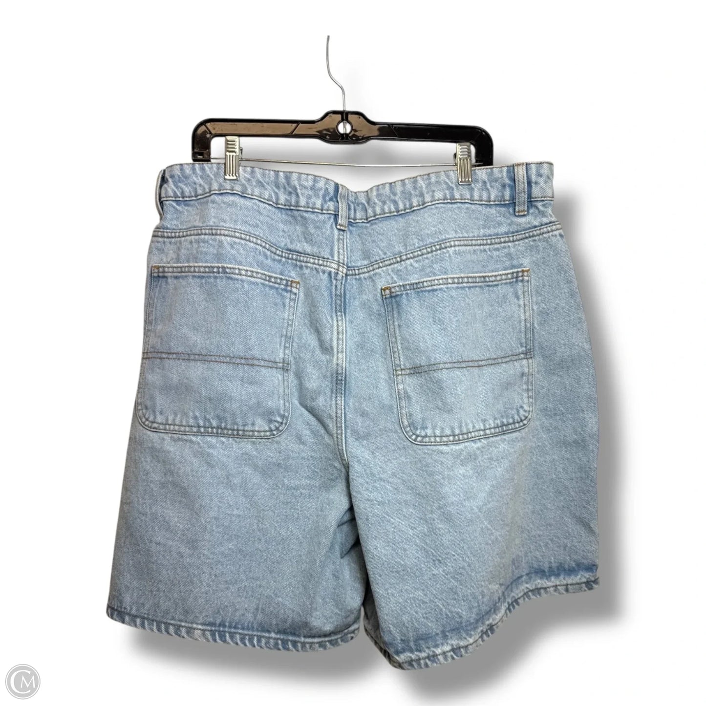 Shorts By Pretty Little Thing In Blue, Size: 20