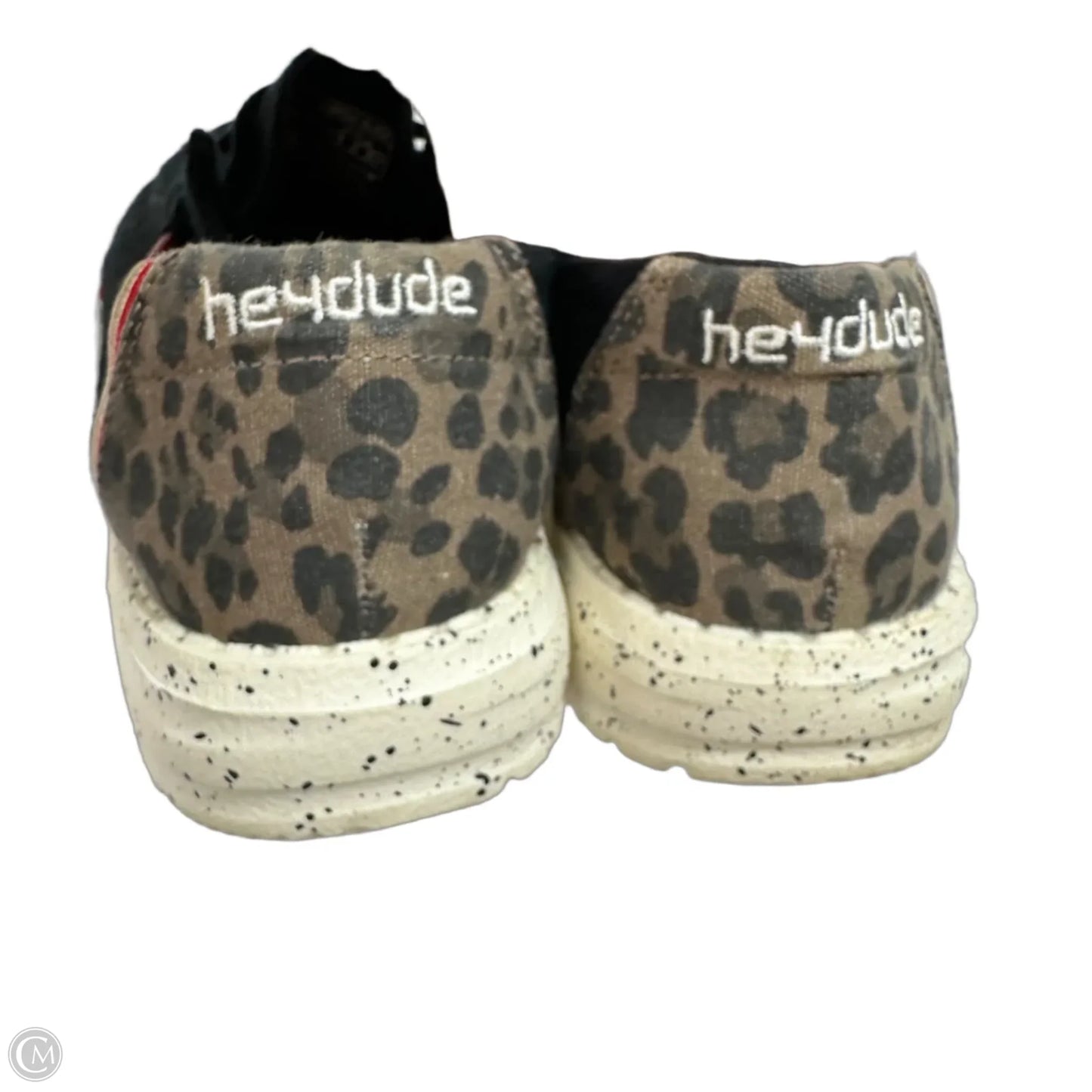 Shoes Flats By Hey Dude In Black, Size: 6