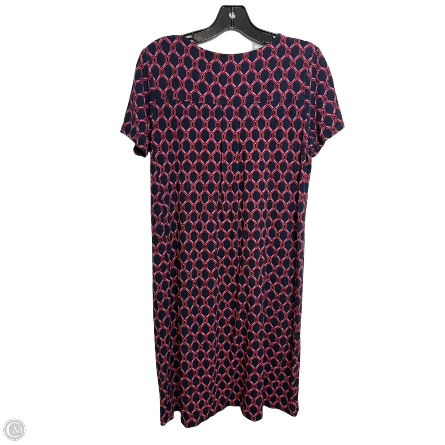 Dress Casual Maxi By J. Jill In Blue & Pink, Size: S