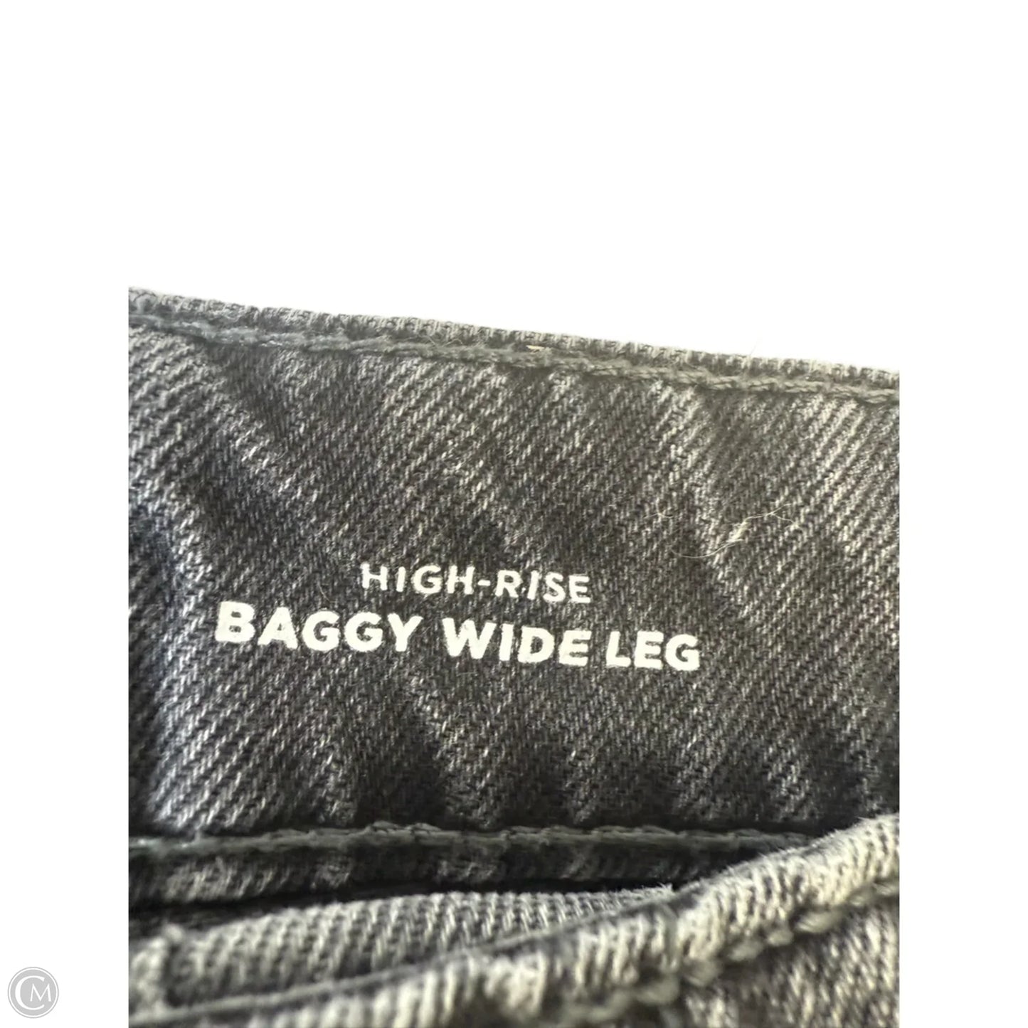 Jeans Wide Leg By Old Navy In Black, Size: 4