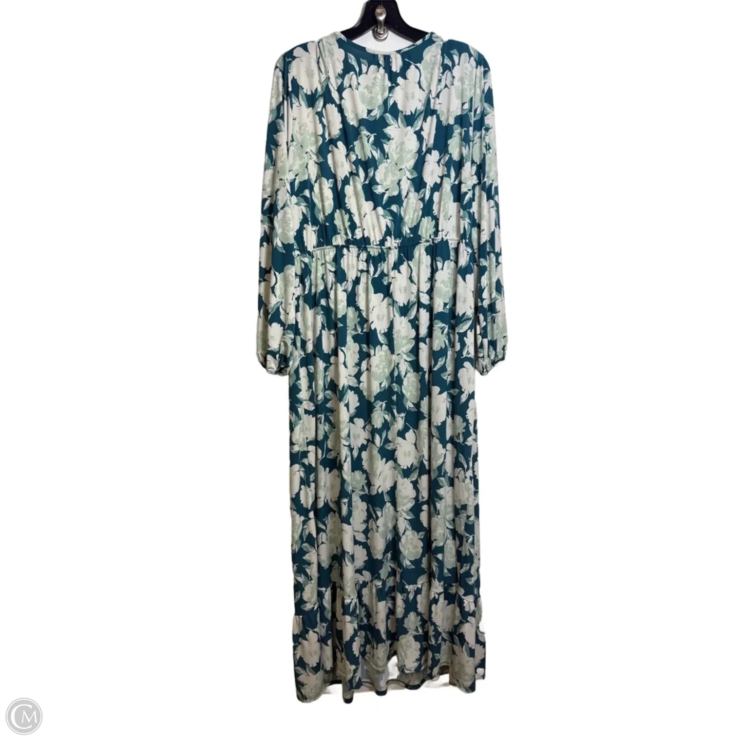 Dress Casual Maxi By Gilli In Floral Print, Size: 3x