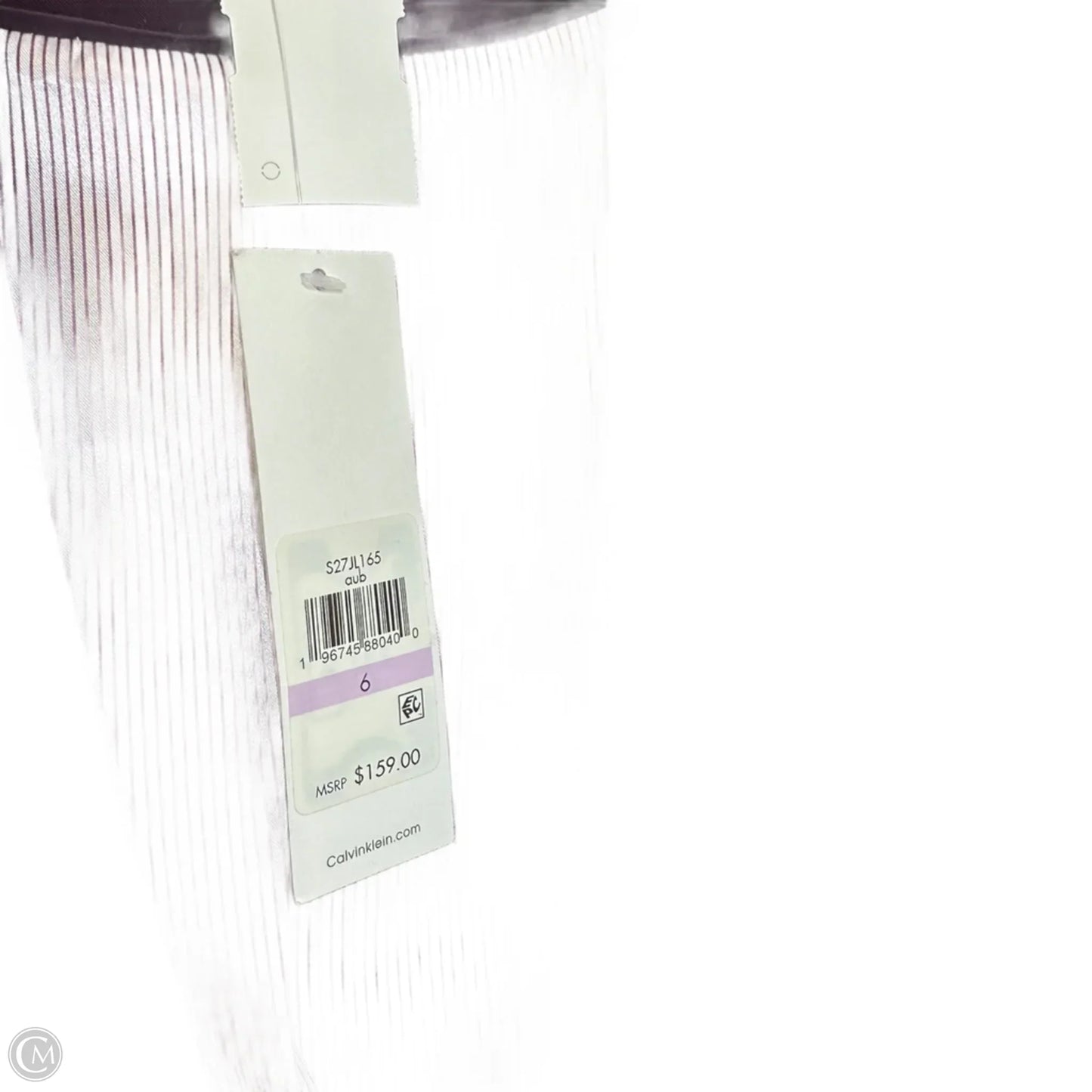 Blazer By Calvin Klein In Purple, Size: 6