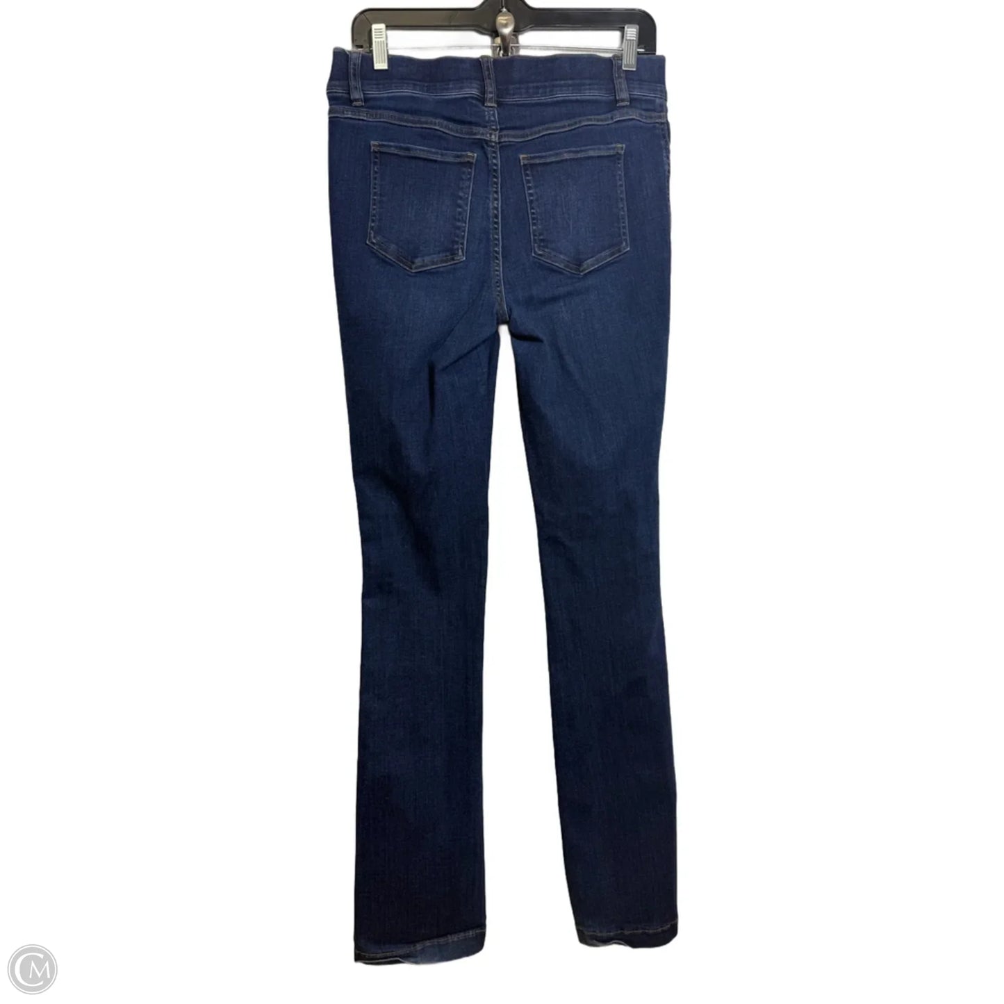 Jeans Flared By Spanx In Blue Denim, Size: M