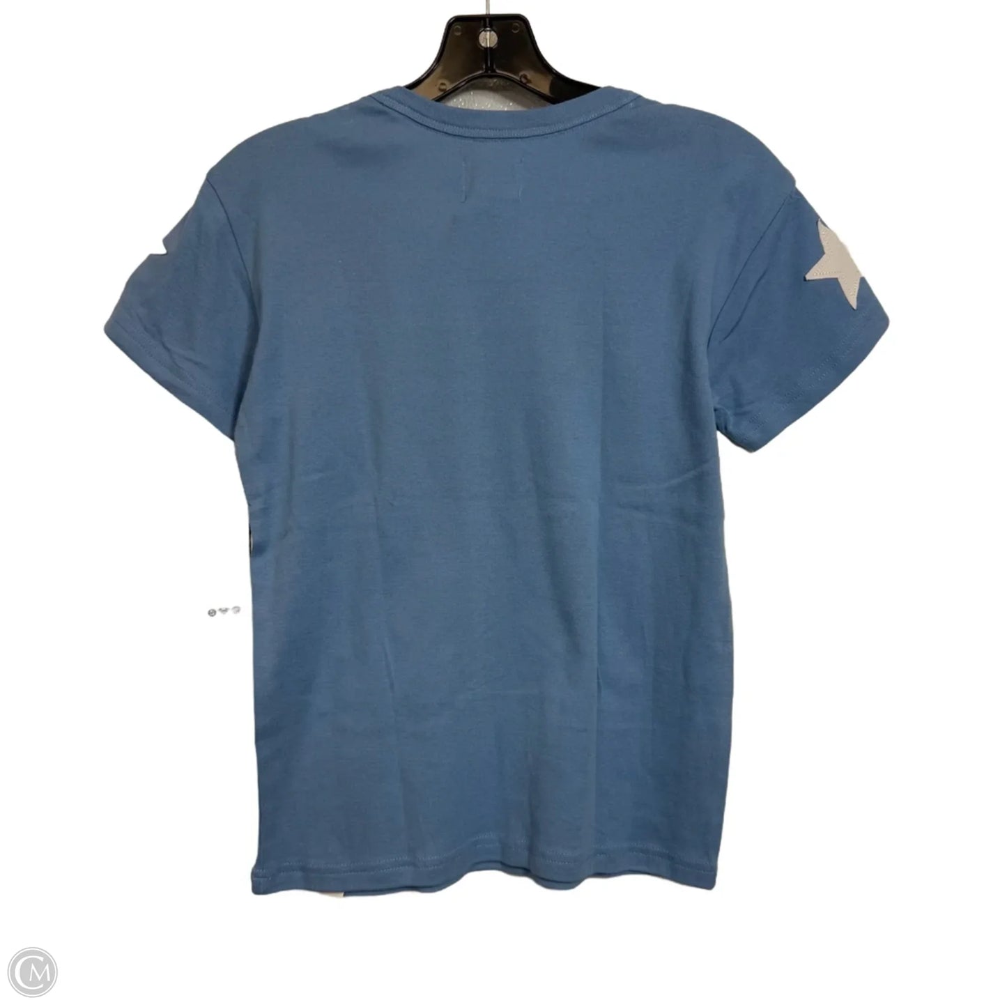 Top Short Sleeve By Clothes Mentor In Blue, Size: M