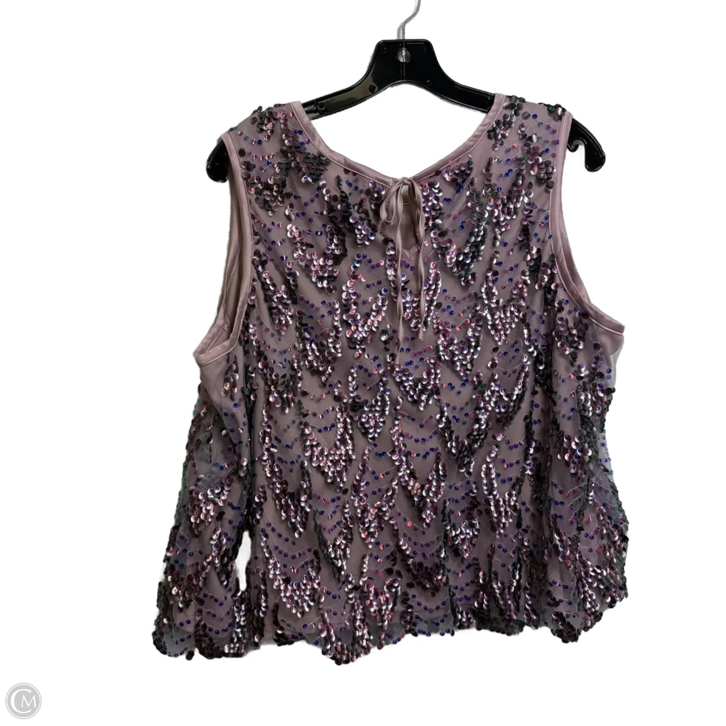 Top Sleeveless By Torrid In Purple, Size: L