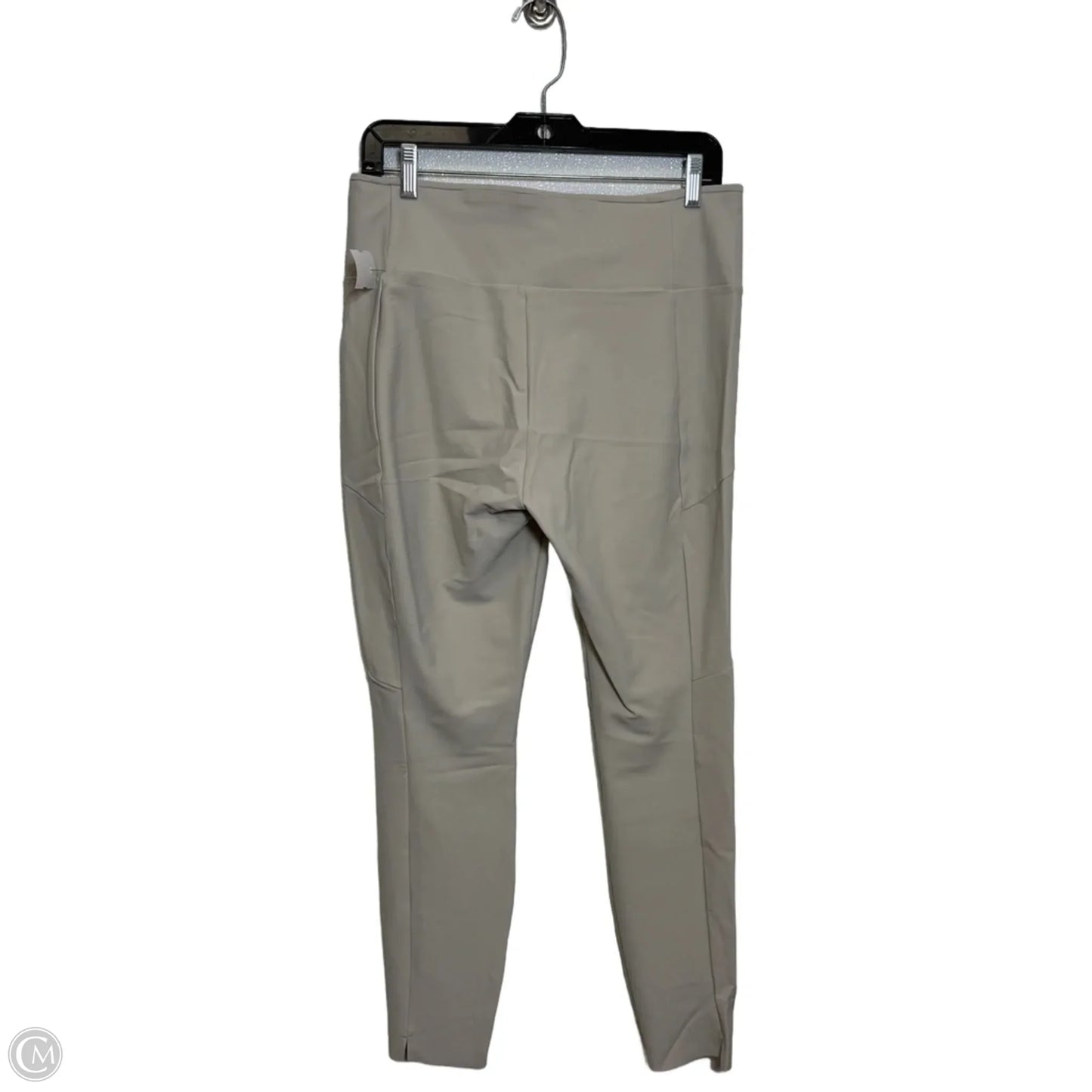 Athletic Leggings By Athleta In Taupe, Size: L