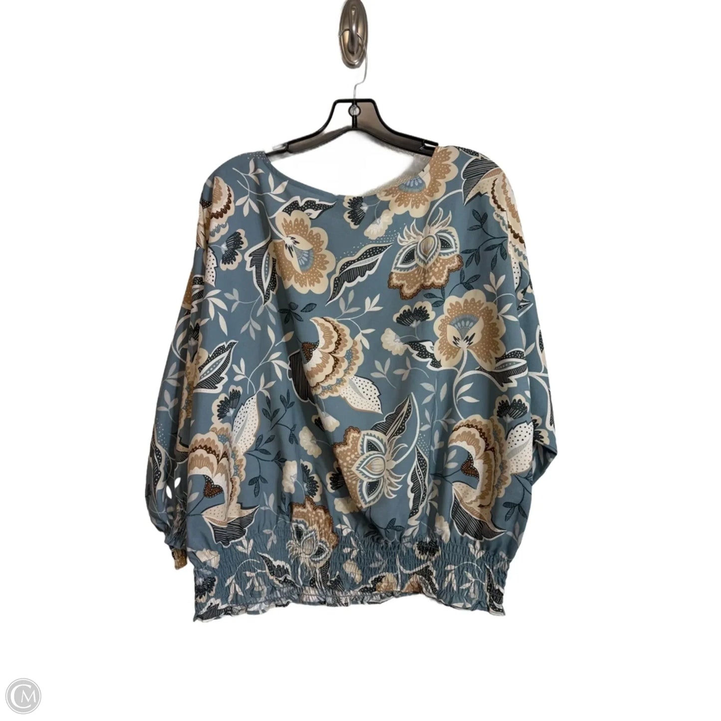 Top Long Sleeve By Ann Taylor In Multi-colored, Size: Xl