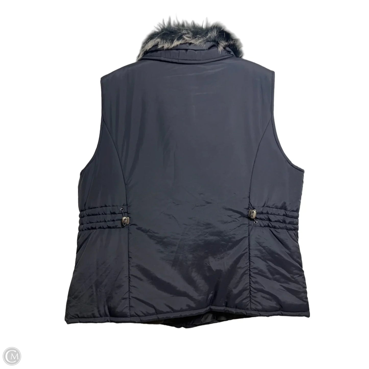 Vest Puffer & Quilted By Croft And Barrow In Black, Size: 1x