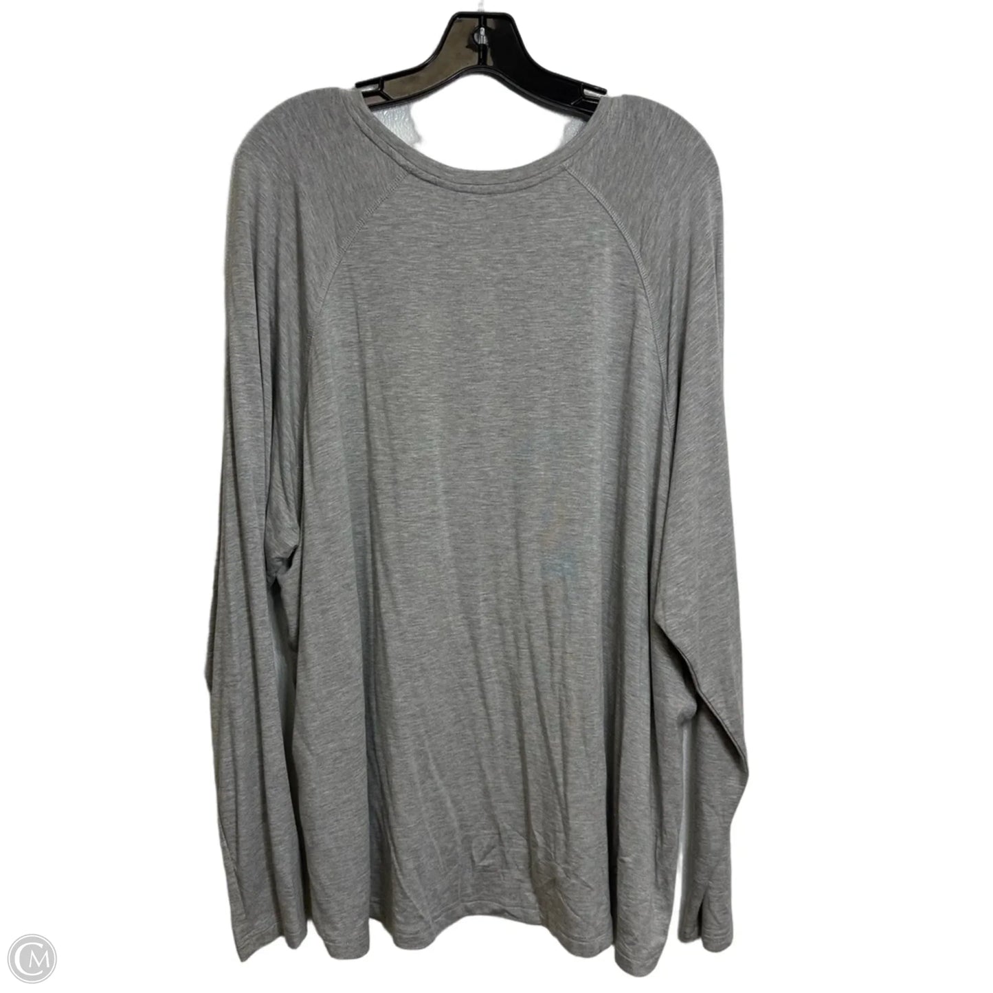 Top Long Sleeve By Harley Davidson In Grey, Size: 3x