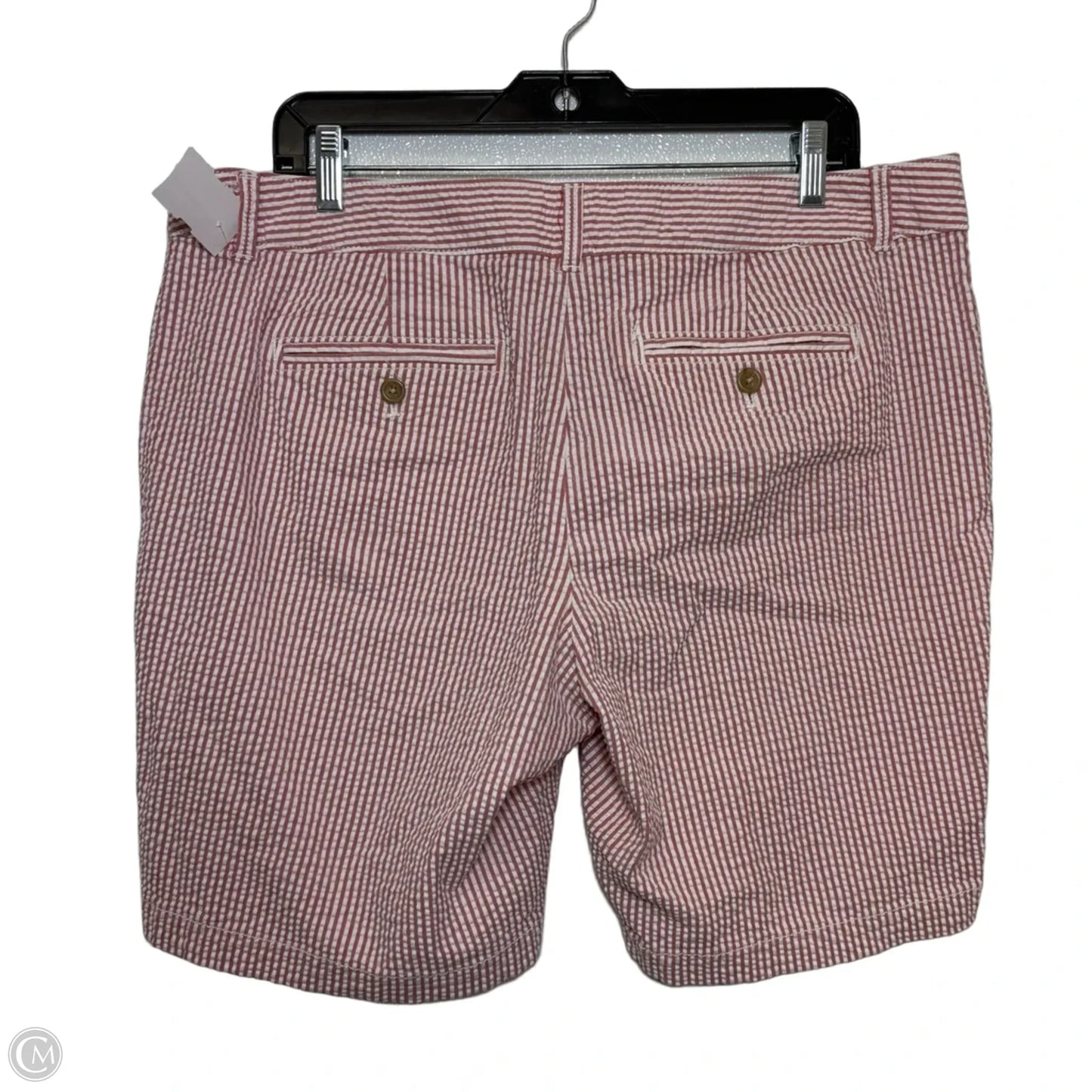 Shorts By Loft In Red & White, Size: 14