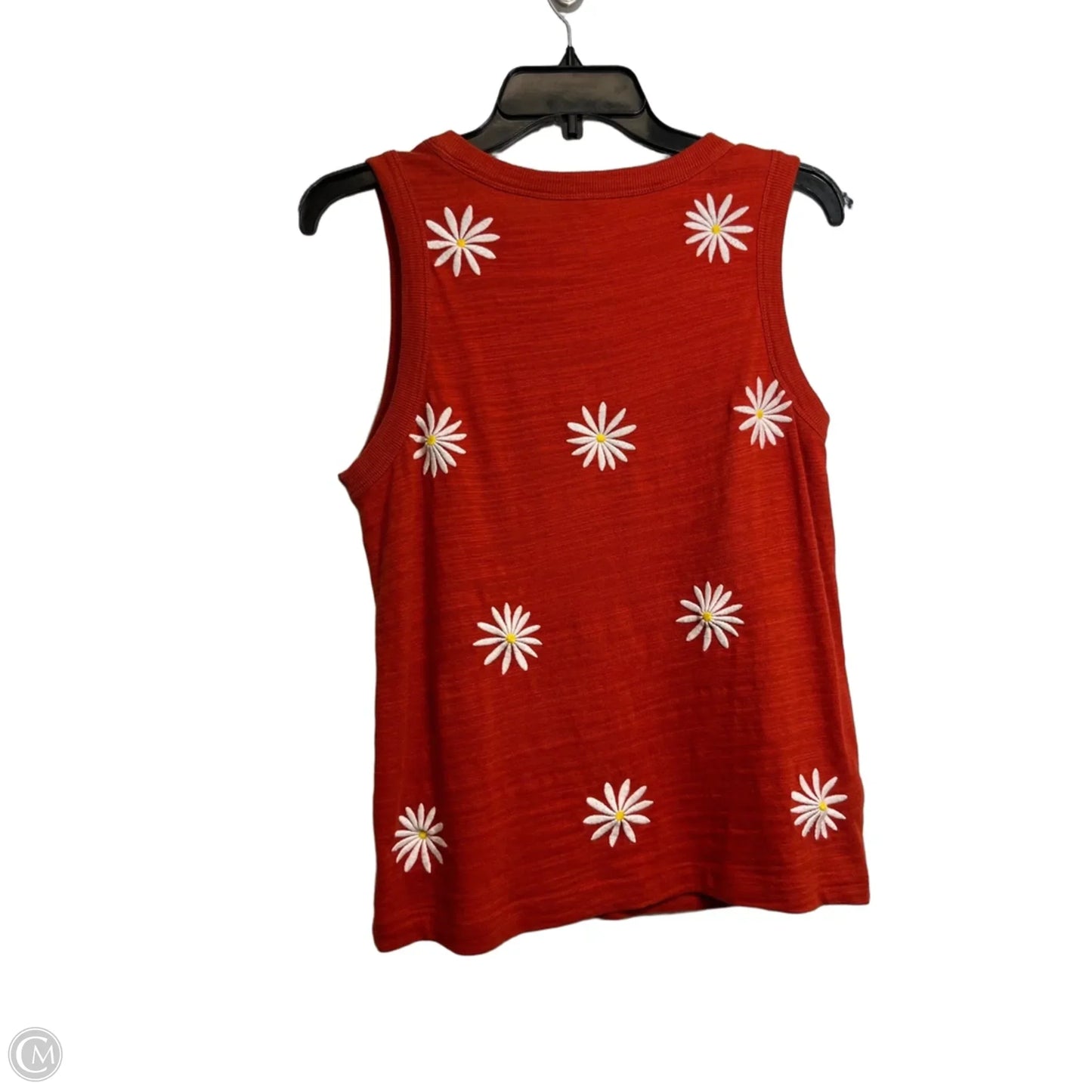 Top Sleeveless By Loft In Orange, Size: Xs