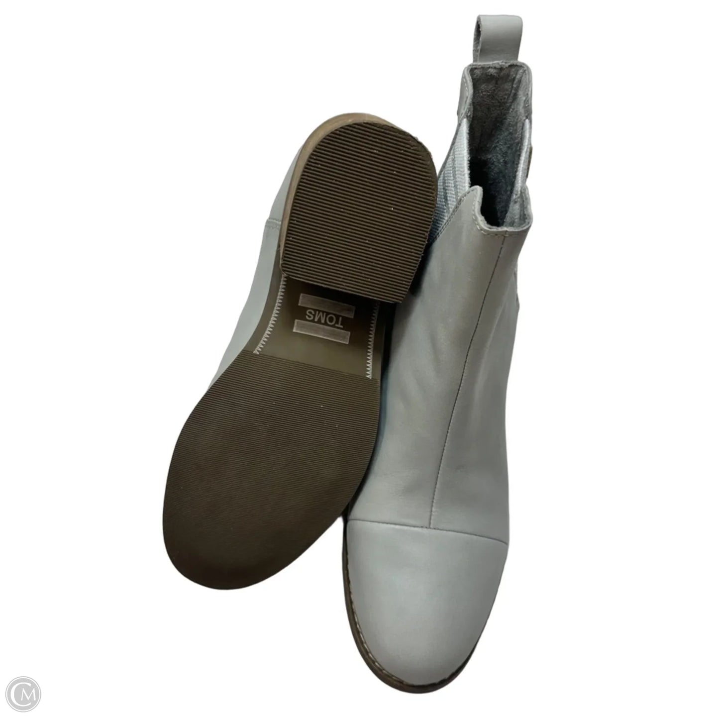 Boots Ankle Heels By Toms In Grey, Size: 8