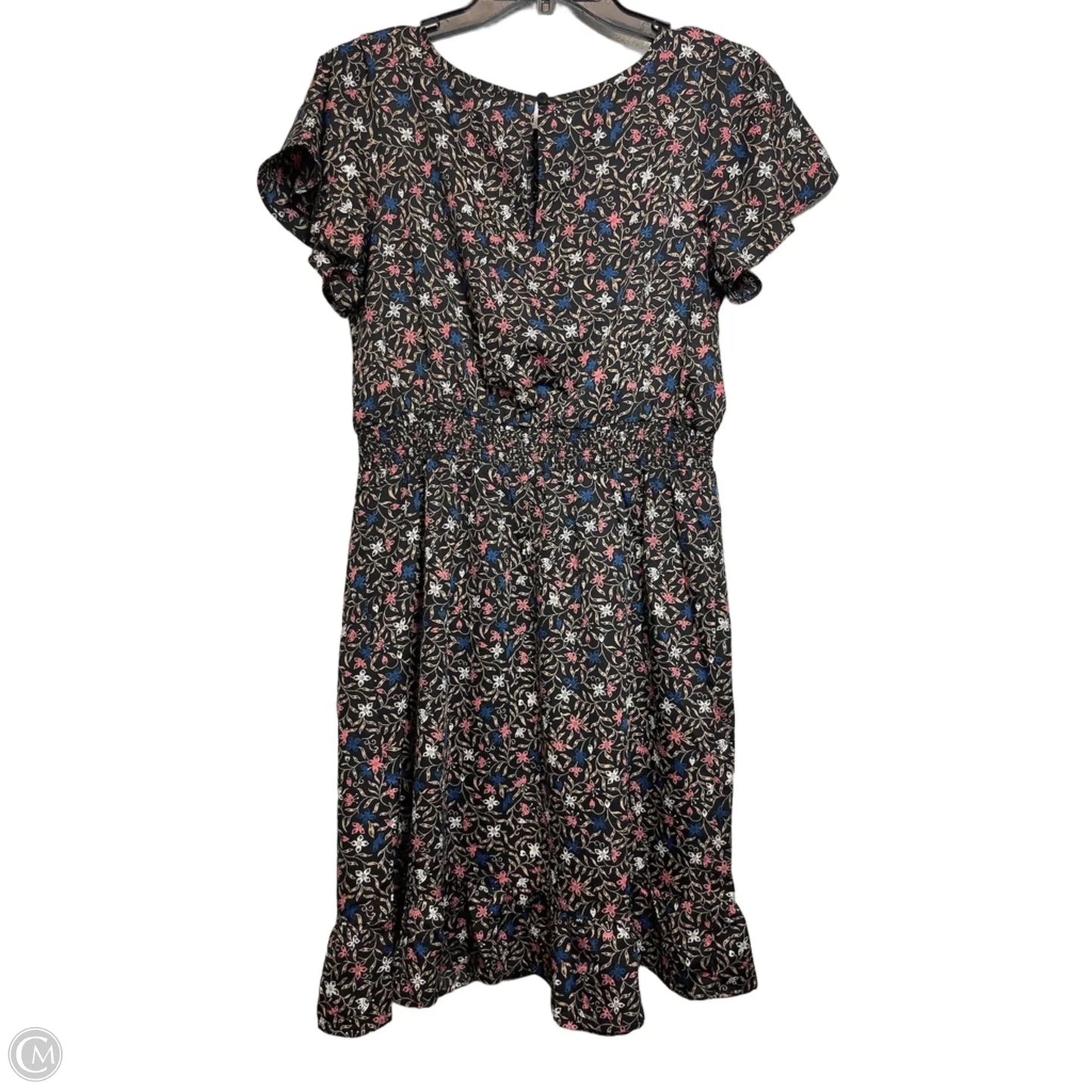 Dress Casual Short By Ann Taylor In Floral Print, Size: M