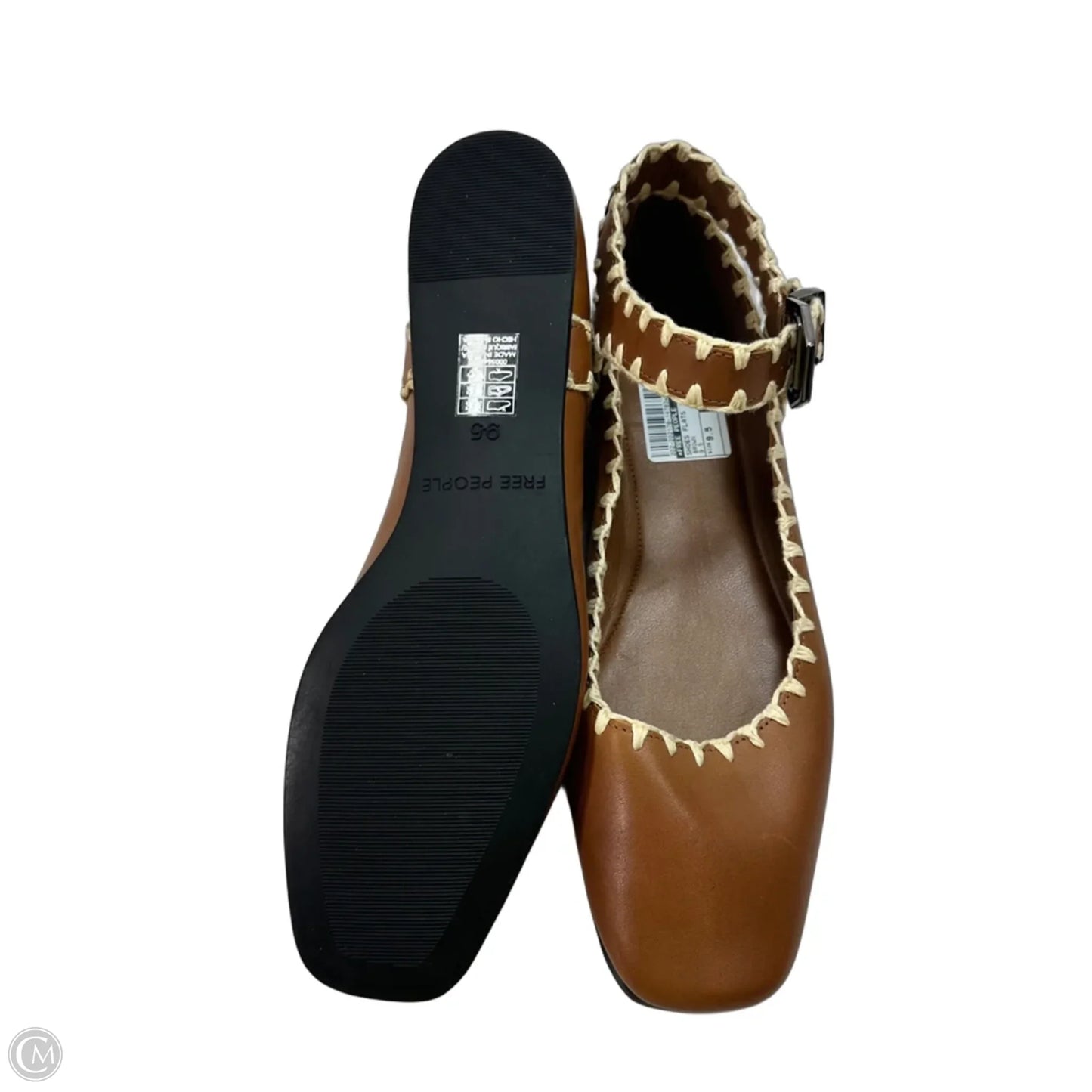Shoes Flats By Free People In Brown, Size: 9.5